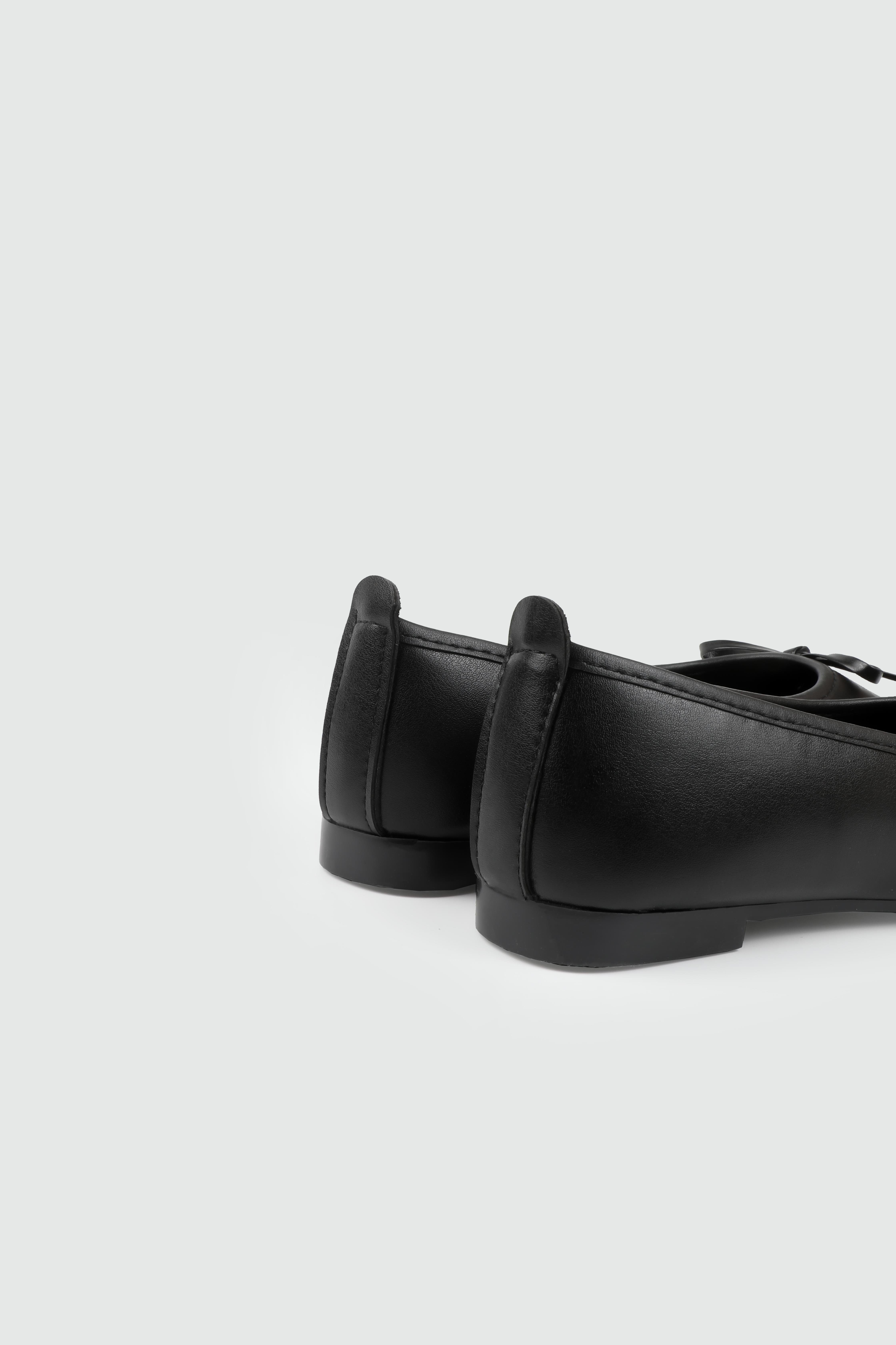 Fiyonklu Günlük Rahat Siyah Kadın Ayakkabı SDY-112 Kadın Babet MyBella My Bella SDY-112 Kadın 25Y