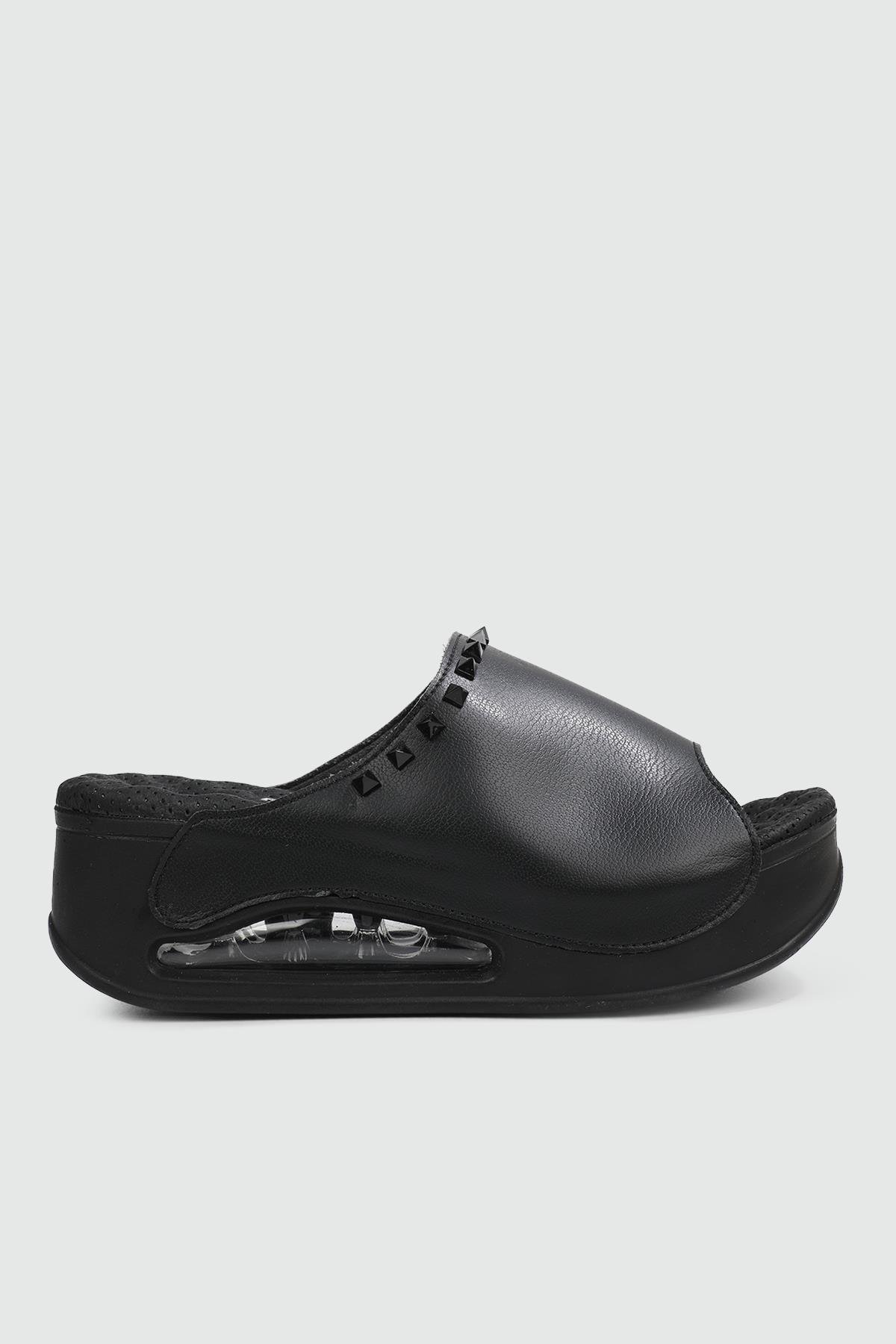 Günlük Anatomik İç Taban Siyah Kadın Terlik GEMA Kadın Günlük Terlik Muya MUYA 31211 Gema ZEN TERLİK