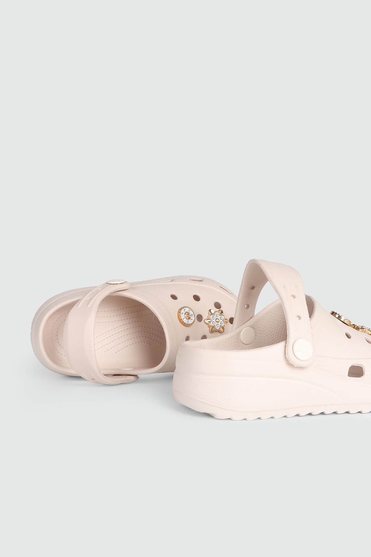 Günlük Ekru Çocuk Terlik TWNG205 Çocuk Terlik Twingo TWİNGO 205 FLT 24Y