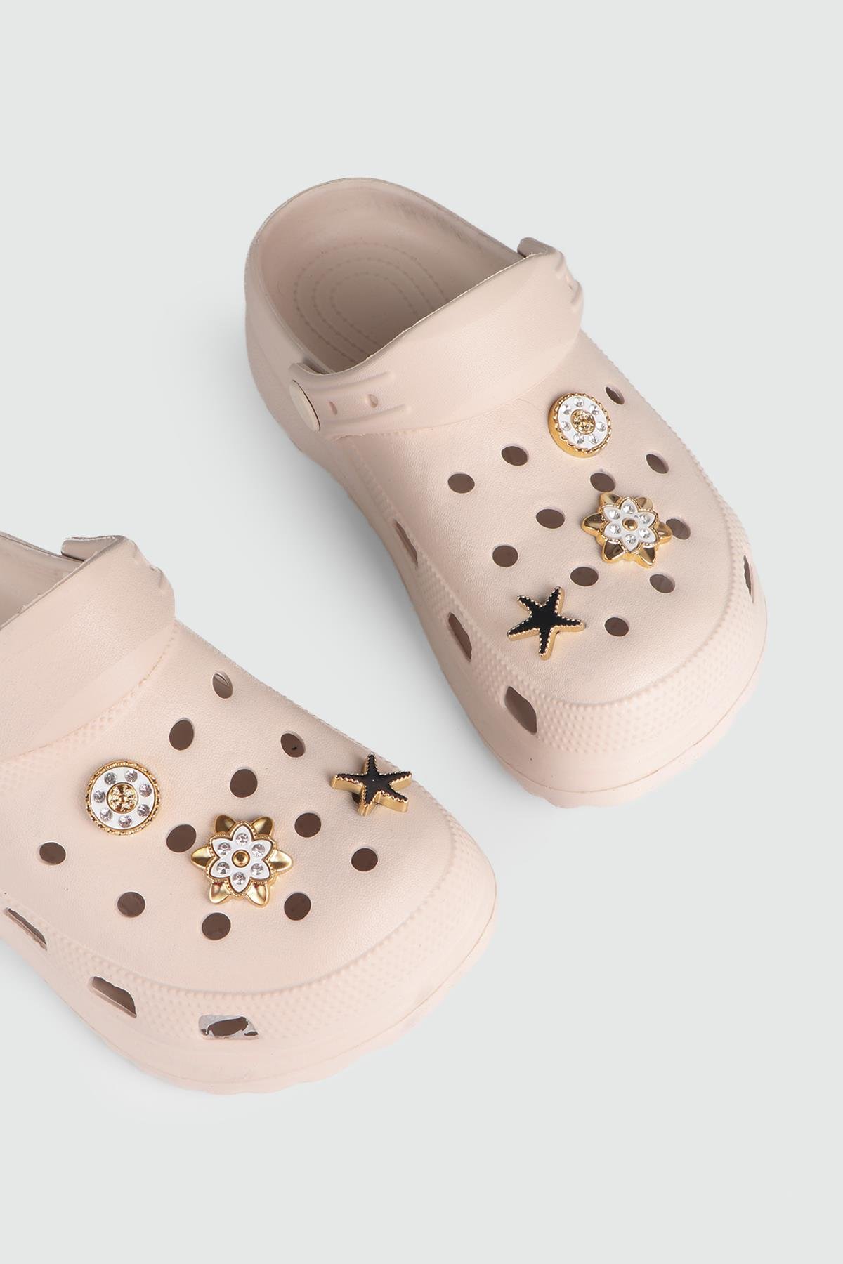 Günlük Ekru Çocuk Terlik TWNG205 Çocuk Terlik Twingo TWİNGO 205 FLT 24Y