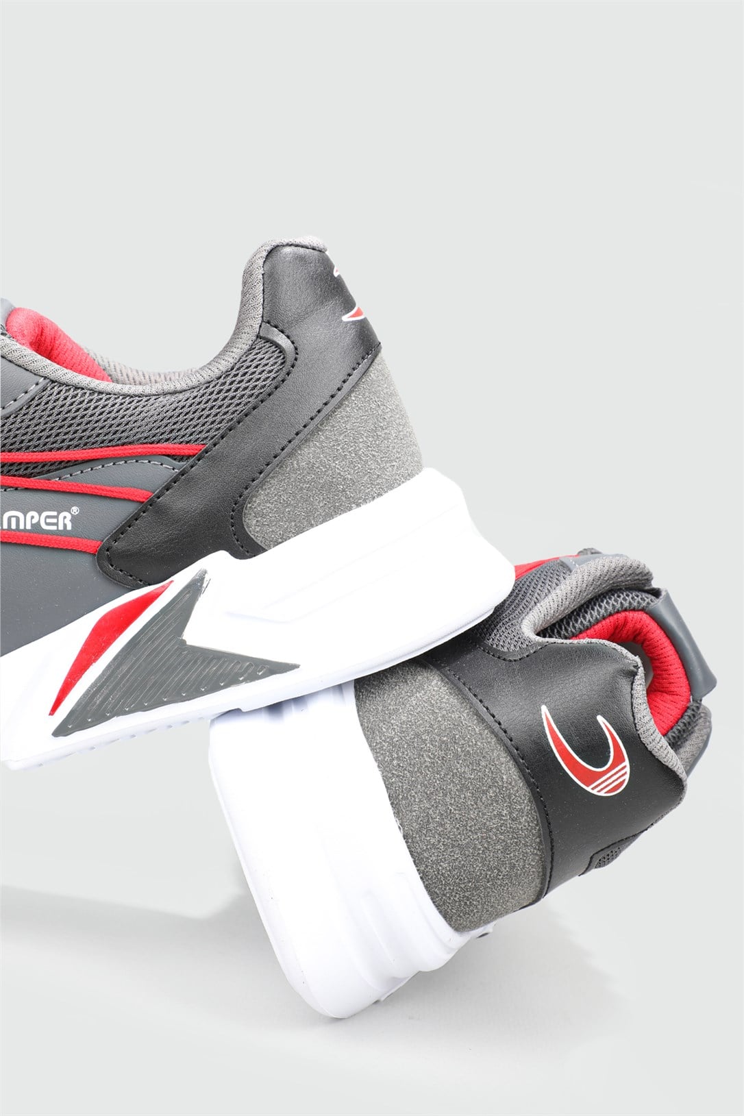 Günlük Havalı Rahat Füme Buz Kırmızı Erkek Spor Ayakkabı 2057 Erkek Sneaker Jamper M.C JAMPER 2057 MER 22Y