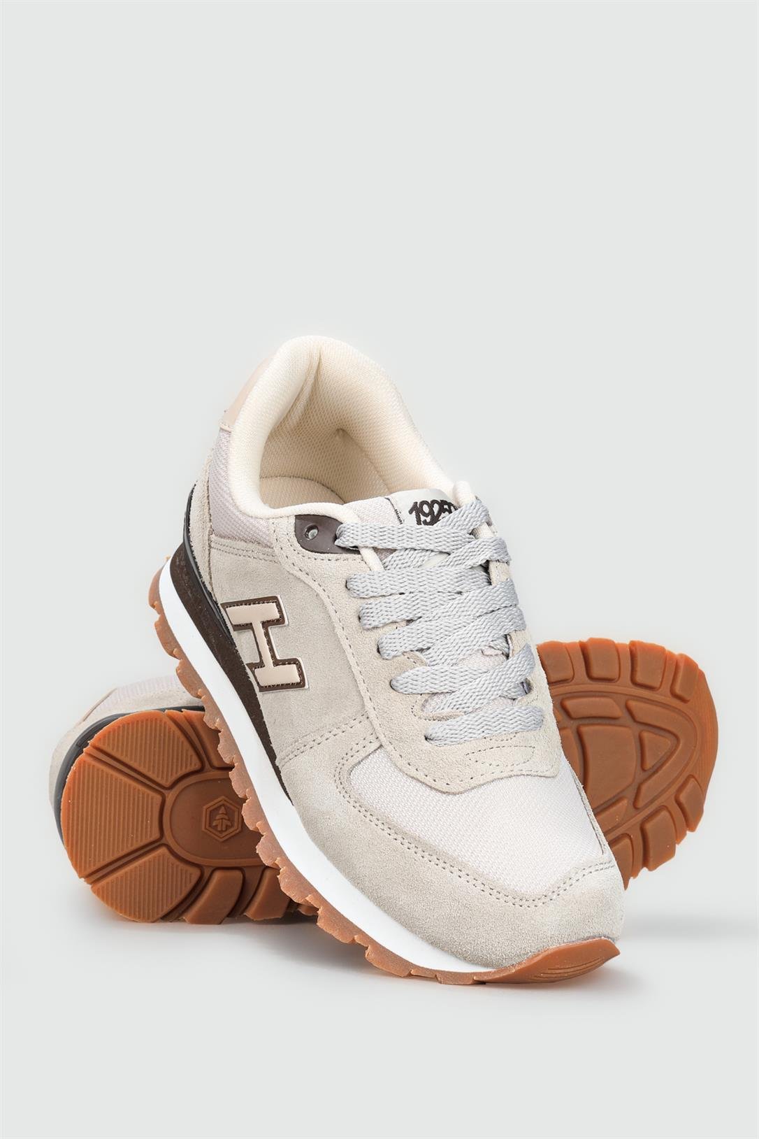 Günlük Koşu Yürüyüş Bej Kahve Unisex Spor Ayakkabı PERU Unisex Günlük Spor Ayakkabı Hammer Jack HAMMER JACK PERU GAR