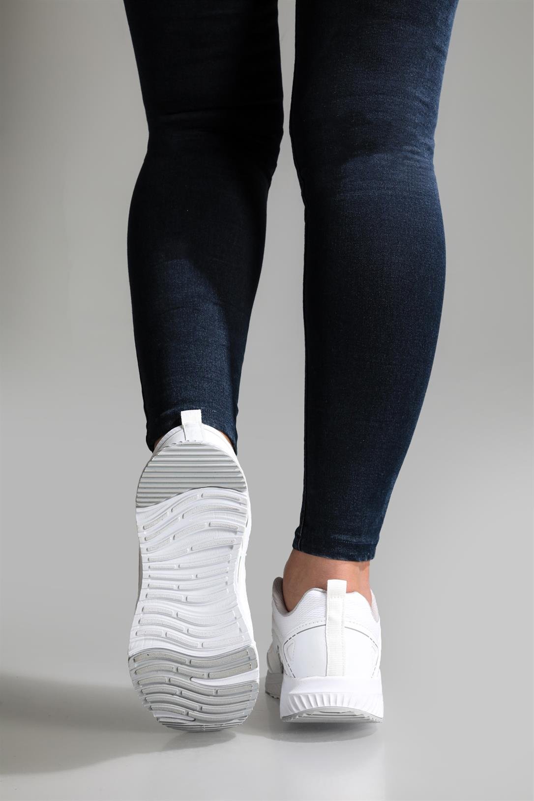 Günlük Koşu Yürüyüş Beyaz Unisex Ayakkabı 24865 Unisex Günlük ayakkabı Jump JUMP 24865 GAR SPOR