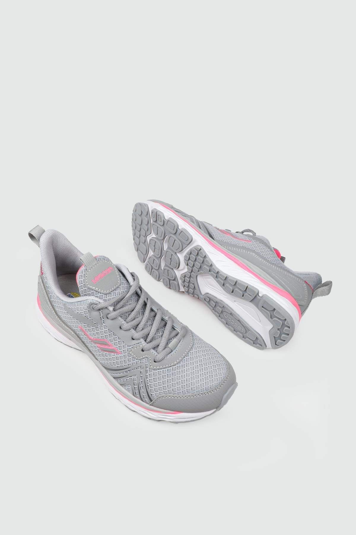 Günlük Koşu Yürüyüş Gri Kadın Spor Ayakkabı BLAST RUNNER Kadın Günlük Spor Ayakkabı Lescon LESCON BLAST RUNNER 4 KADIN