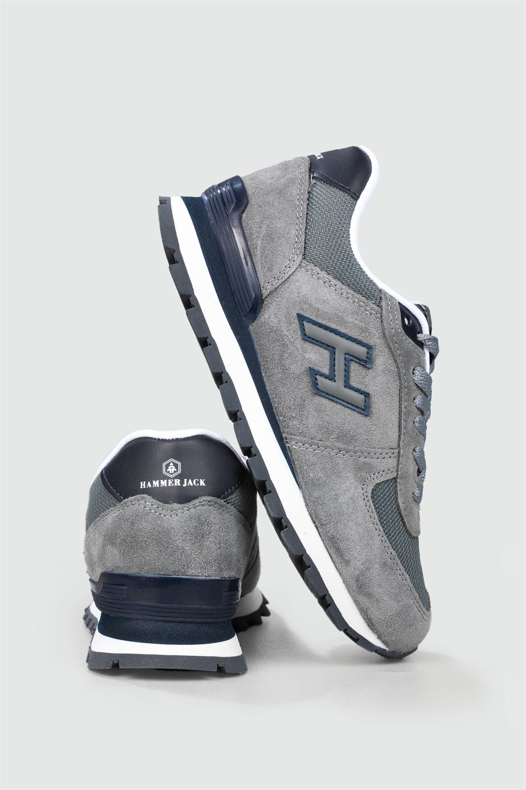 Günlük Koşu Yürüyüş Gri Laci Unisex Spor Ayakkabı PERU Unisex Günlük Spor Ayakkabı Hammer Jack HAMMER JACK PERU GAR