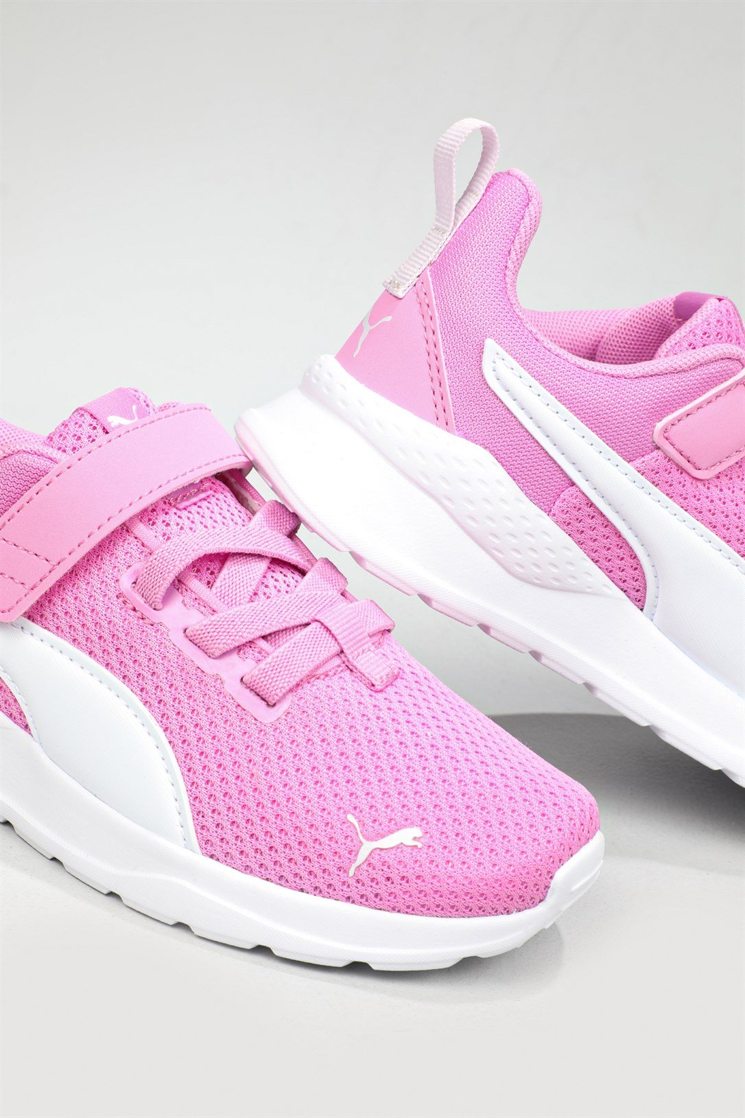 Günlük Koşu Yürüyüş Pembe Beyaz Çocuk Spor Ayakkabı 372009-19 Çocuk Koşu / Yürüyüş Puma PUMA 372009-19 PAT FLT SPOR
