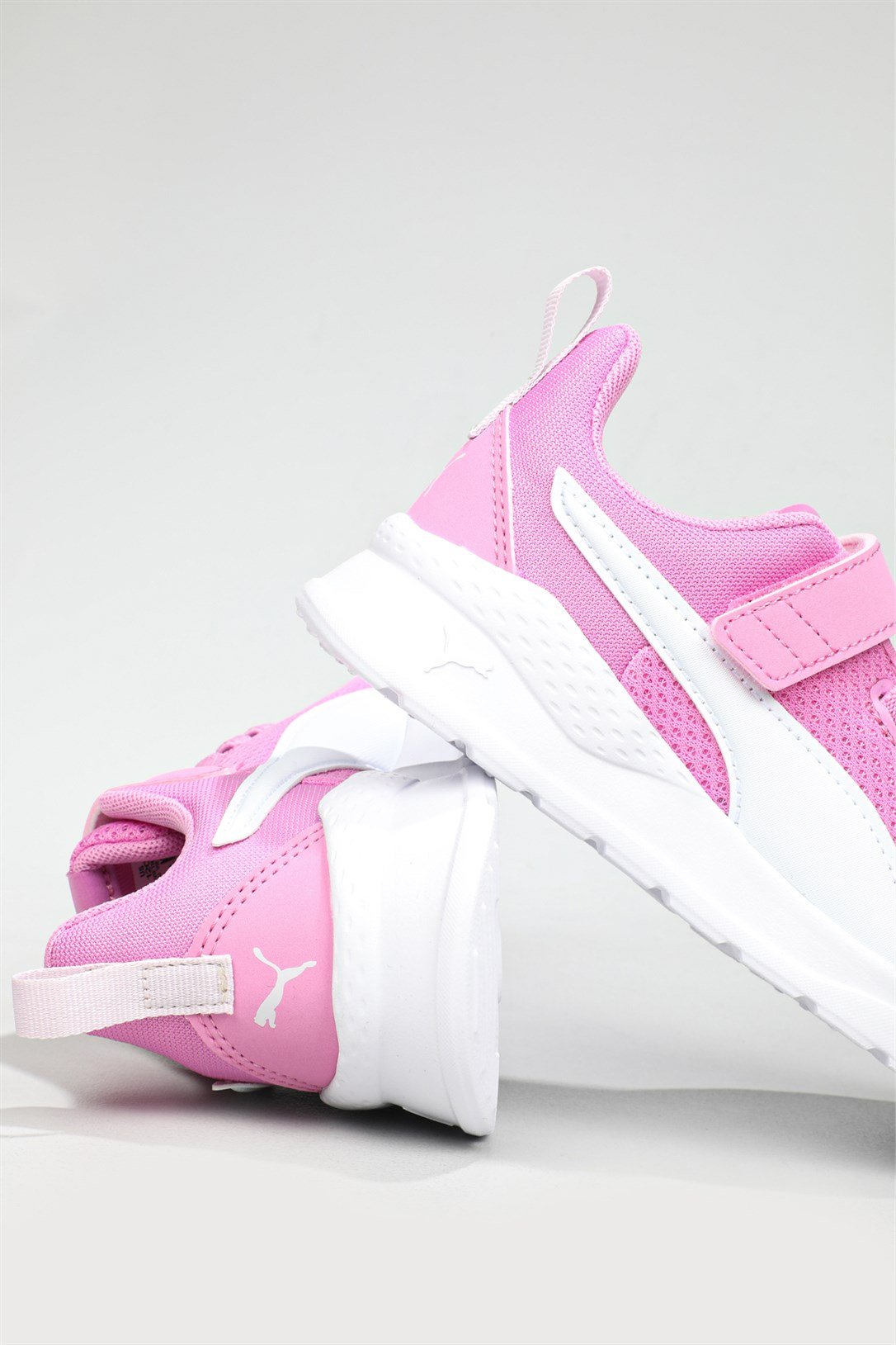 Günlük Koşu Yürüyüş Pembe Beyaz Çocuk Spor Ayakkabı 372009-19 Çocuk Koşu / Yürüyüş Puma PUMA 372009-19 PAT FLT SPOR