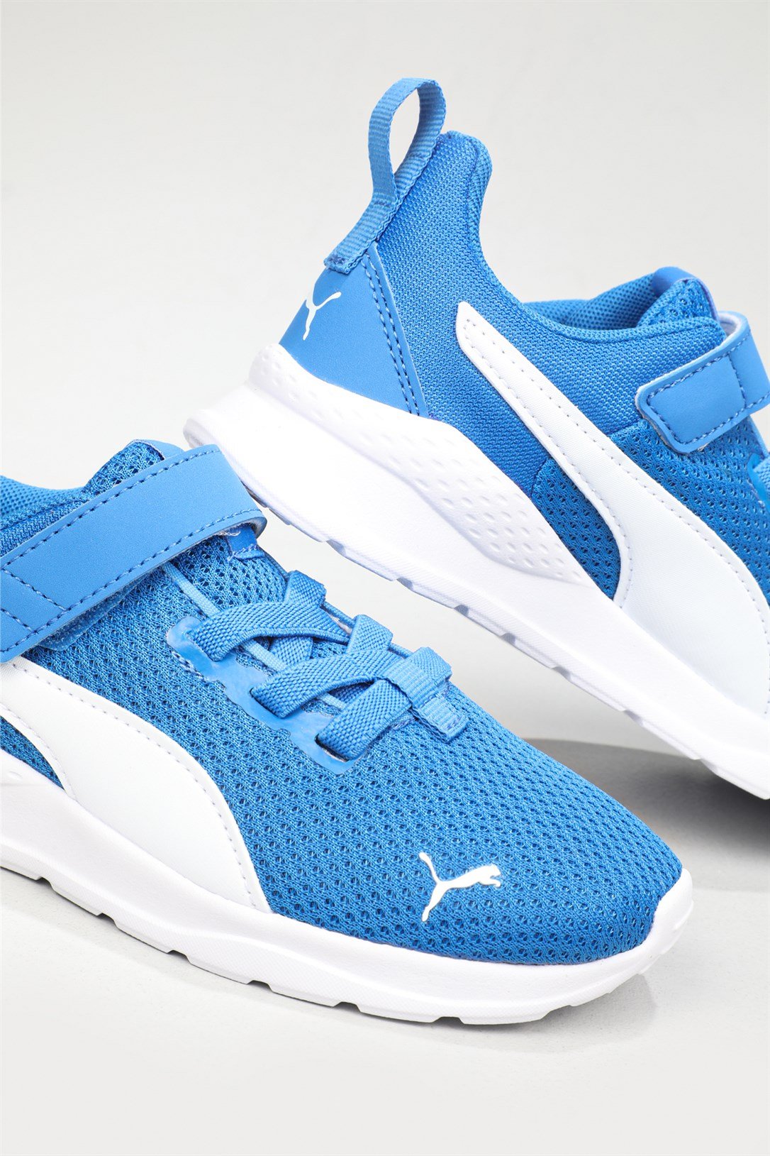 Günlük Koşu Yürüyüş Sax Mavi Beyaz Çocuk Spor Ayakkabı 372009-20 Çocuk Koşu / Yürüyüş Puma PUMA 372009-20 PAT FLT