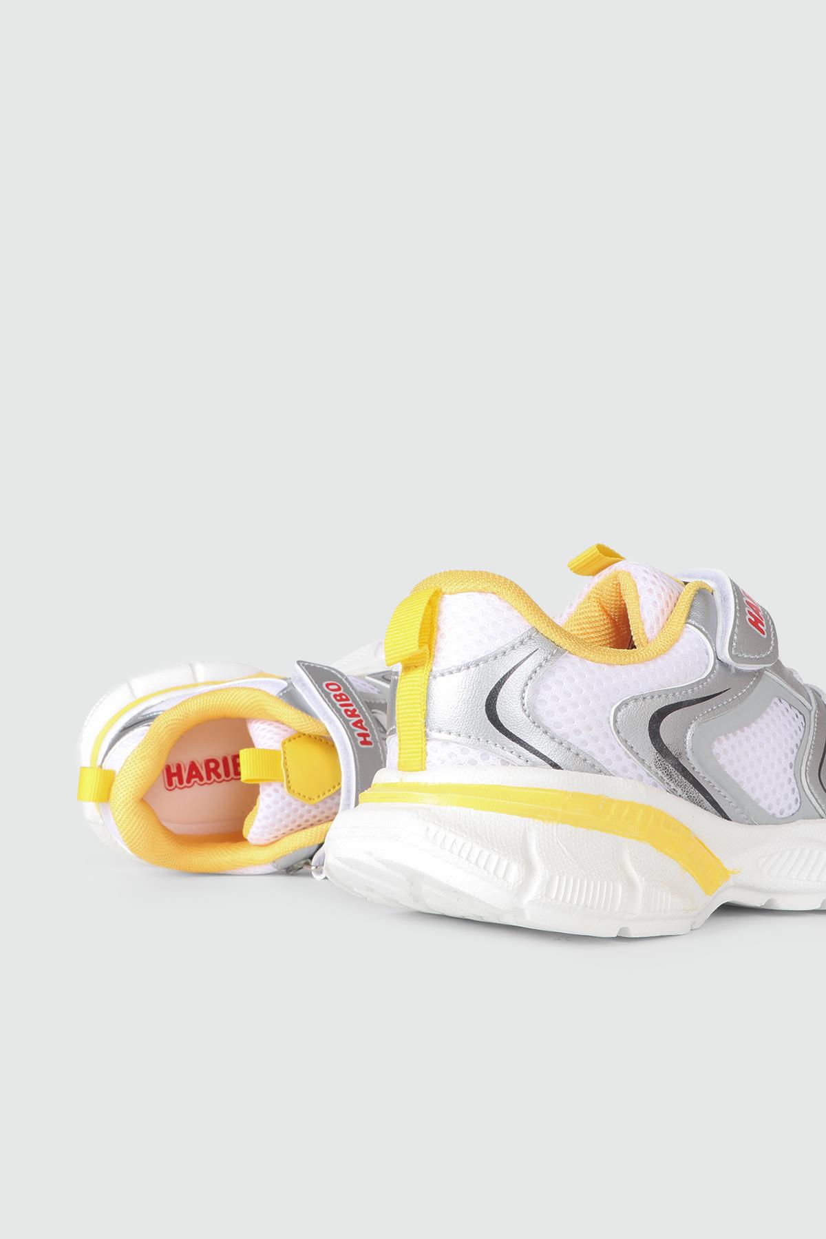 Günlük Nefes Alır Cırtlı Bağcıklı Gümüş Çocuk Spor Ayakkabı HARİBO 04 Çocuk Günlük Spor Ayakkabı HARİBO HARİBO 04 FLT 24Y