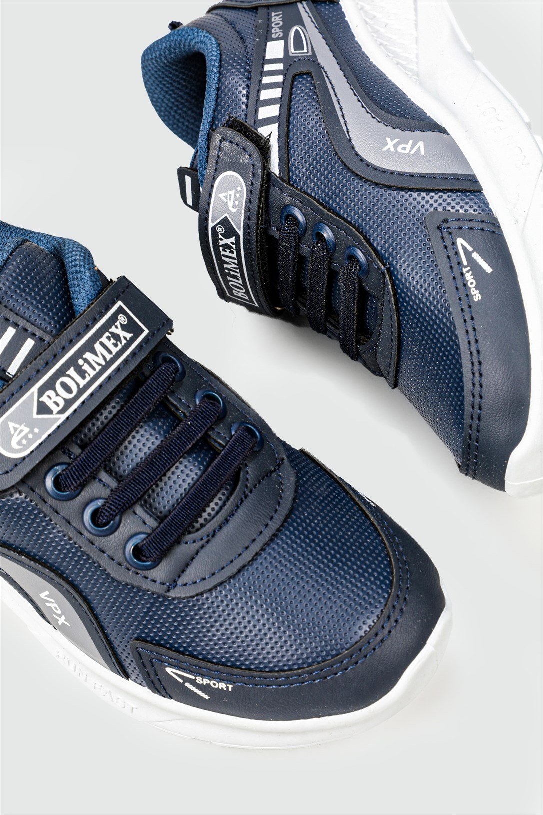 Günlük Nefes Alır Cırtlı Bağcıklı Laci Gri Çocuk Spor Ayakkabı 3470 Çocuk Günlük Spor Ayakkabı Beınsteps Beinsteps 3470 FLT 22K