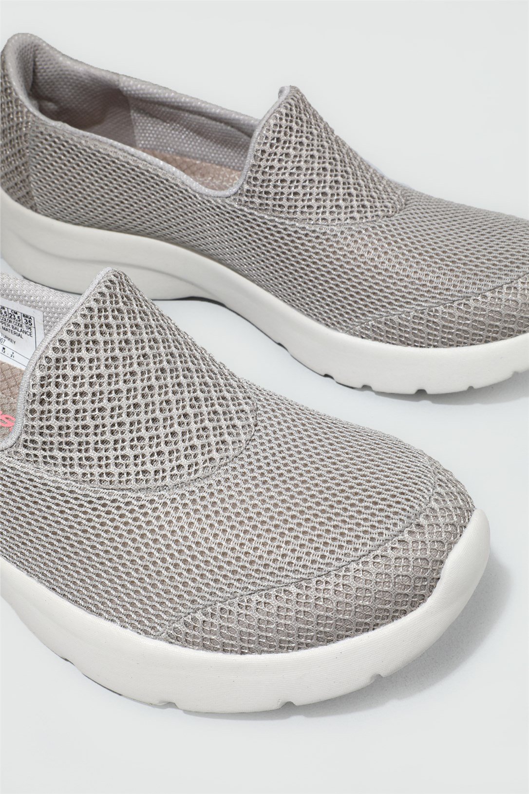 Günlük Nefes Alır Gri Kadın Spor Ayakkabı 896119 Kadın Günlük Spor Ayakkabı Skechers SKECHERS 896119 DYNAMIGHT ZEN