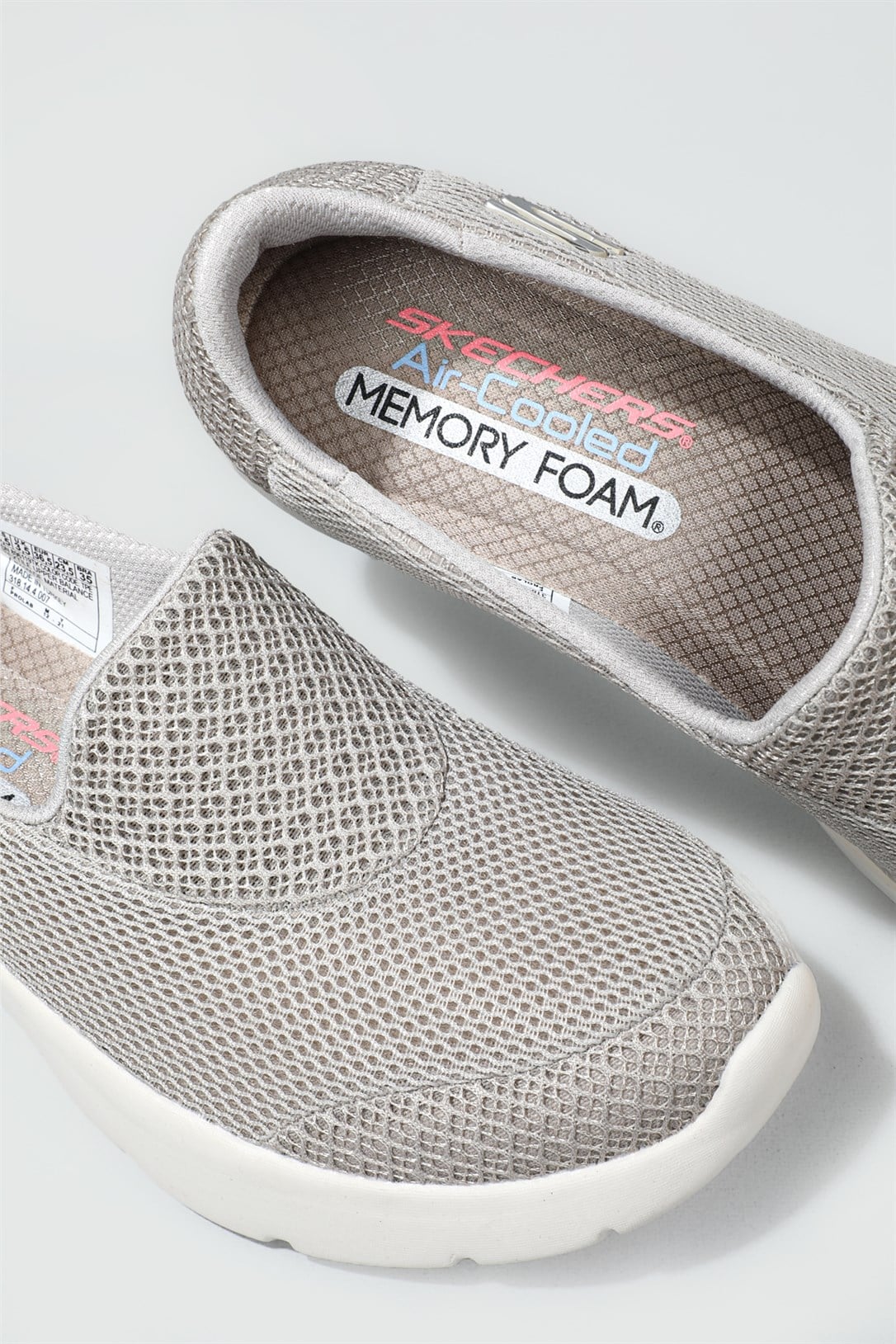 Günlük Nefes Alır Gri Kadın Spor Ayakkabı 896119 Kadın Günlük Spor Ayakkabı Skechers SKECHERS 896119 DYNAMIGHT ZEN
