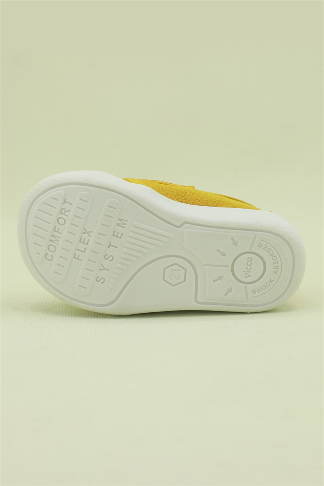Günlük Nefes Alır Sarı Çocuk Ayakkabı 224 Çocuk Günlük Ayakkabı Vicco VİCCO 224 İLK ADIM