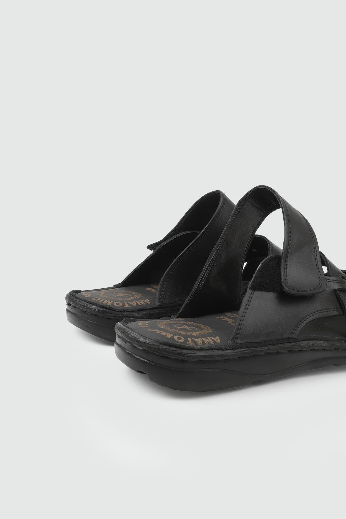 Günlük Ortopedik Siyah Erkek Terlik COMFORT 215 Erkek Terlik Comfort COMFORT 25Y 215 MER TERLİK