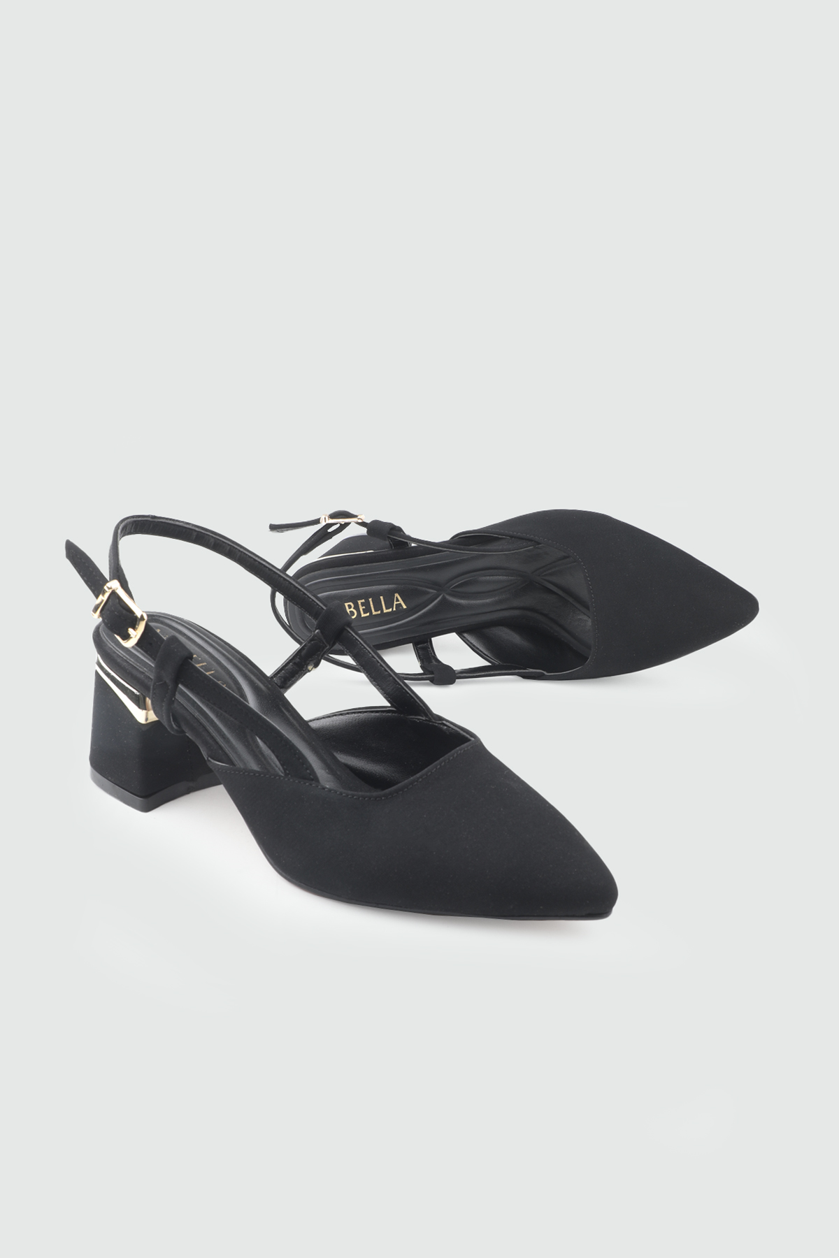 Günlük Rahat 3 cm Topuklu Siyah Zara Kadın Ayakkabı BYZ-101-1 Kadın Alçak Topuklu MyBella MY BELLA BYZ-141/2 Kadın 26Y