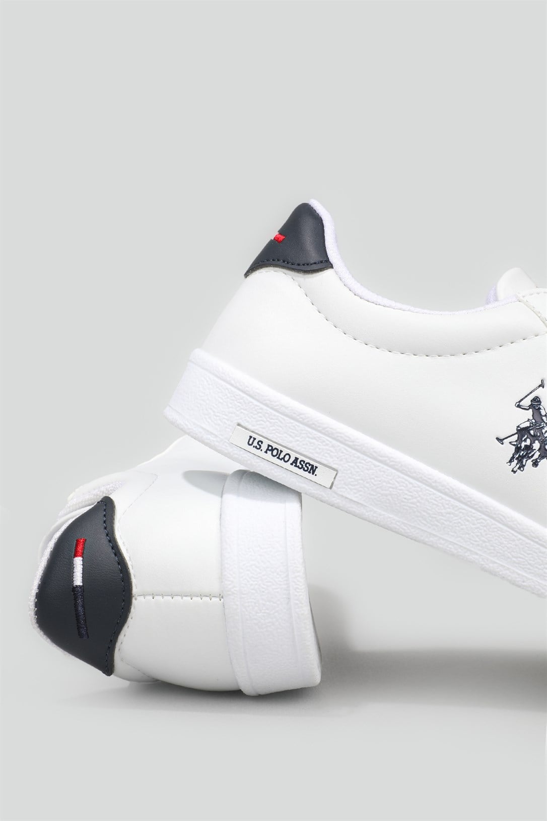 Günlük Rahat Bağcıklı Siyah Kırmızı Unisex Spor Ayakkabı FRANCO Unisex Günlük Spor Ayakkabı U.S Polo U.S POLO FRANCO 2FX 22Y