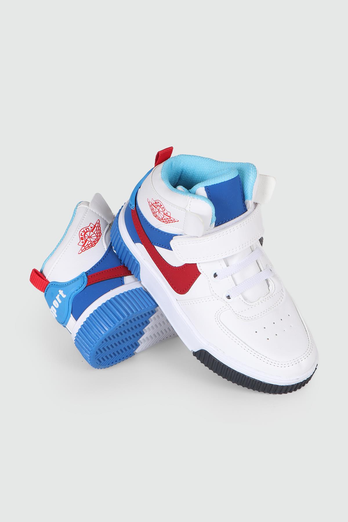 Günlük Rahat Beyaz Turkuaz Çocuk Spor Ayakkabı 251 Çocuk Günlük Spor Ayakkabı Arvenzo ARVENZO 251 PATİK 24K