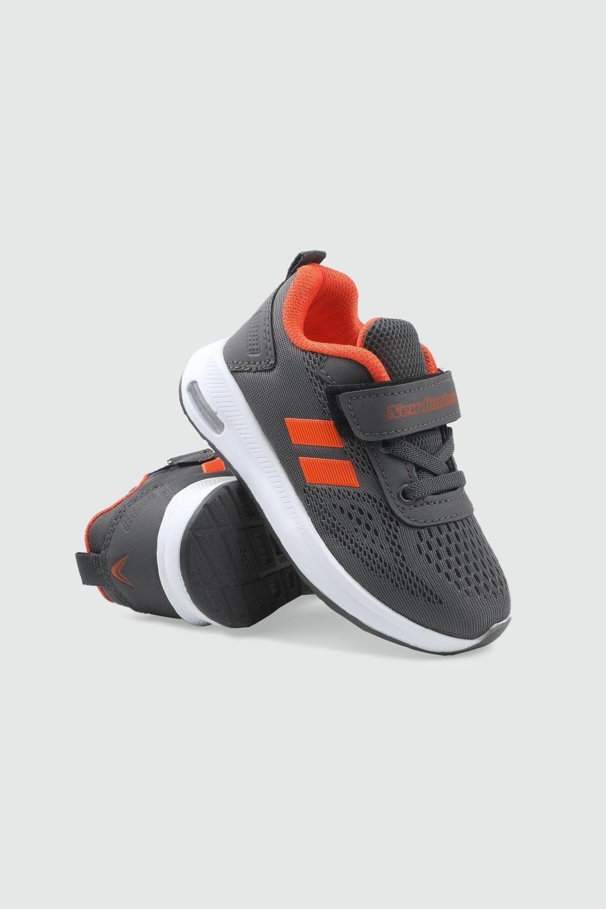 Günlük Rahat Cırtlı Bağcıklı Füme Oranj Çocuk Spor Ayakkabı NEW HUNTER 244 Çocuk Günlük Spor Ayakkabı NEW HUNTER 244 New Hunter 244 FİLET 25Y