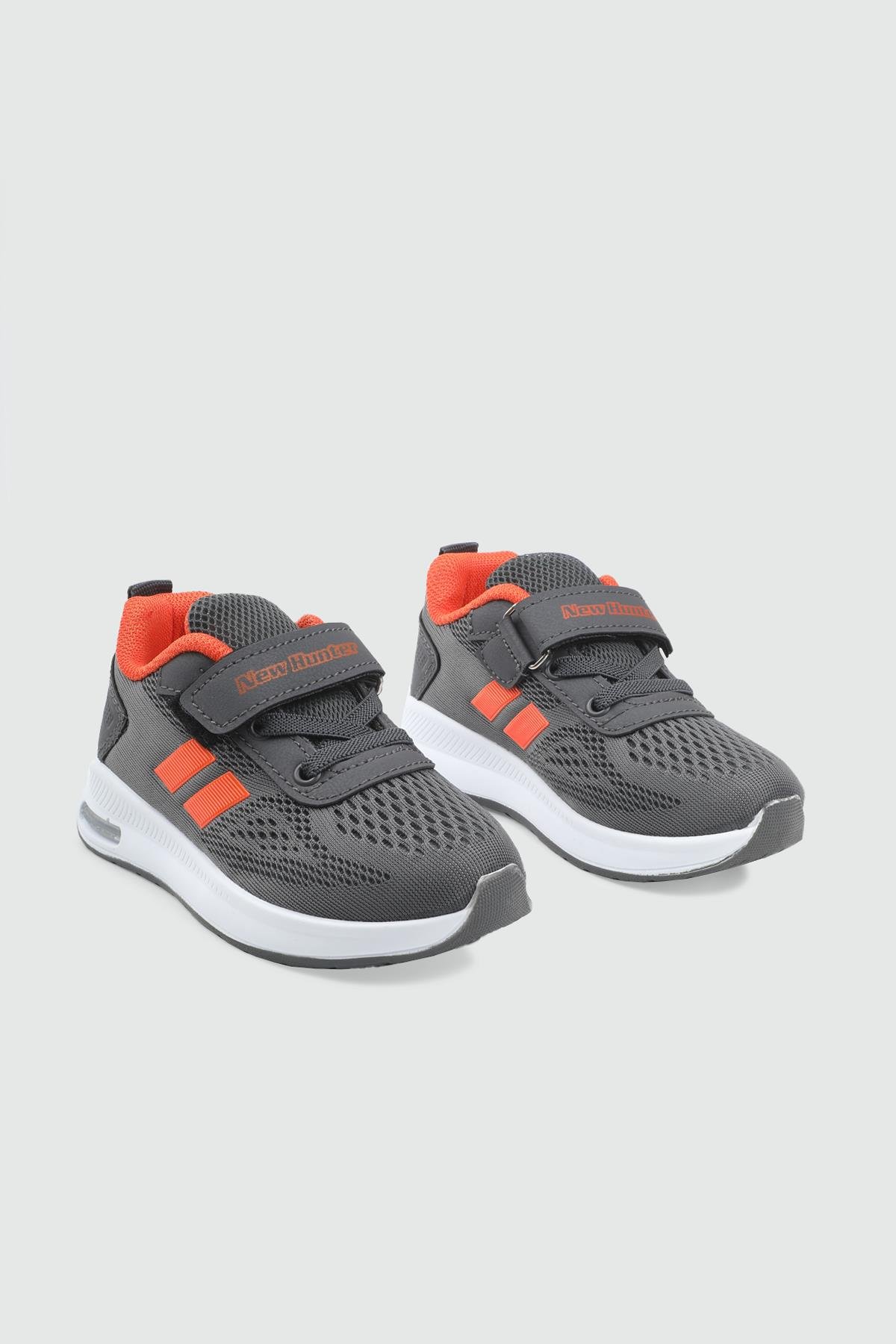 Günlük Rahat Cırtlı Bağcıklı Füme Oranj Çocuk Spor Ayakkabı NEW HUNTER 244 Çocuk Günlük Spor Ayakkabı NEW HUNTER 244 New Hunter 244 FİLET 25Y