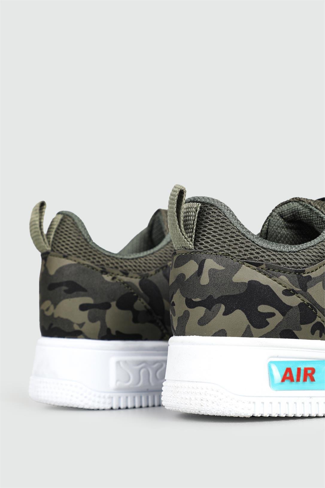 Günlük Rahat Cırtlı Bağcıklı Haki Kamuflaj Çocuk Spor Ayakkabı 950 Çocuk Günlük Spor Ayakkabı Arvenzo ARVENZO 950 23y