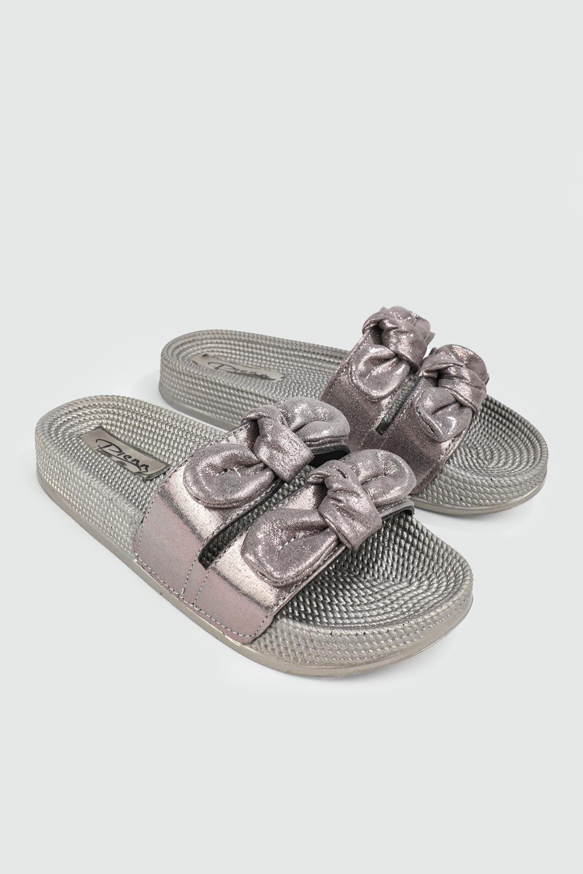 Günlük Rahat Füme Kadın Terlik Kadın Günlük Terlik Pienn PİENN 20037-10 ZEN TERLİK