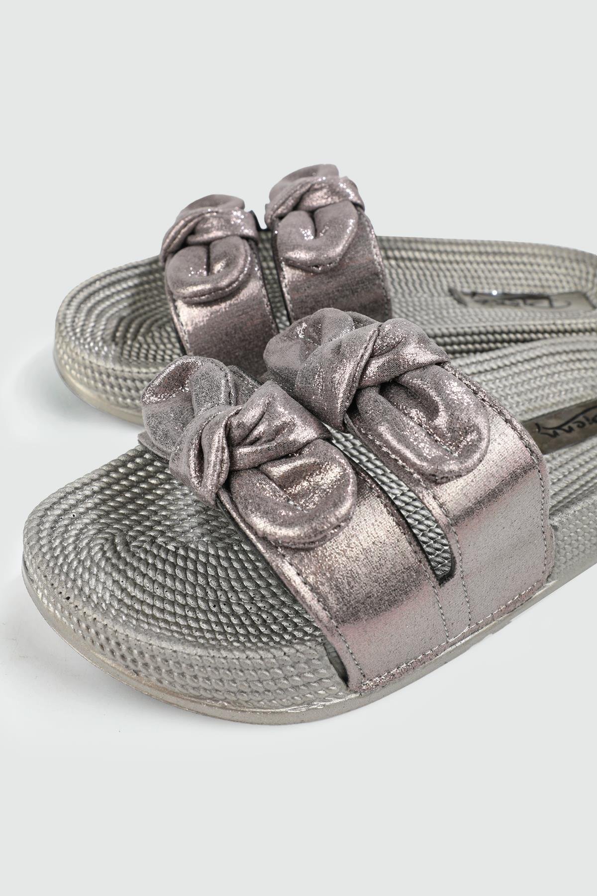 Günlük Rahat Füme Kadın Terlik Kadın Günlük Terlik Pienn PİENN 20037-10 ZEN TERLİK