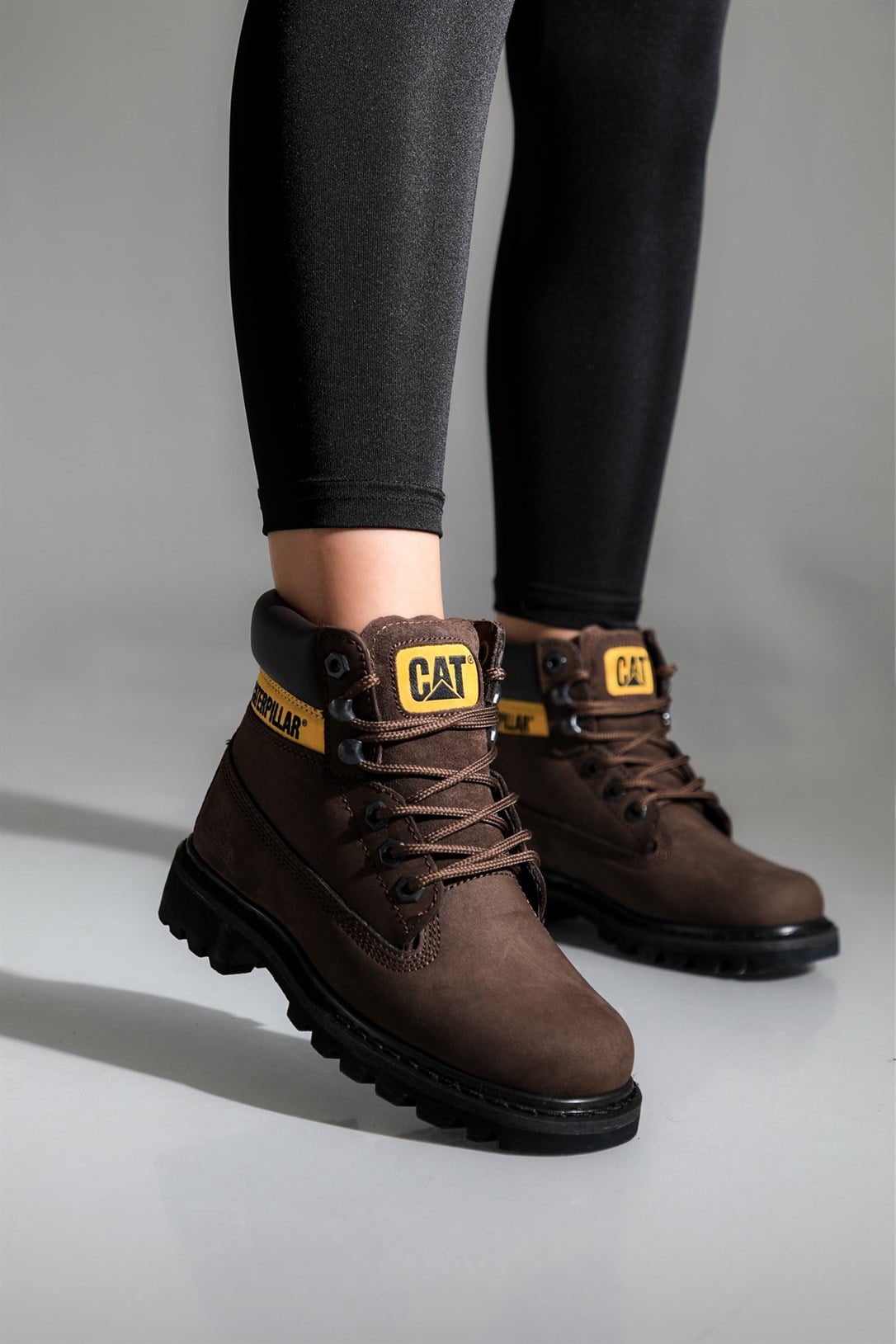 Günlük Rahat K Khv Nubuk Unisex Bot CAT 0095 Unisex Günlük Confort Bot Cat 2752950