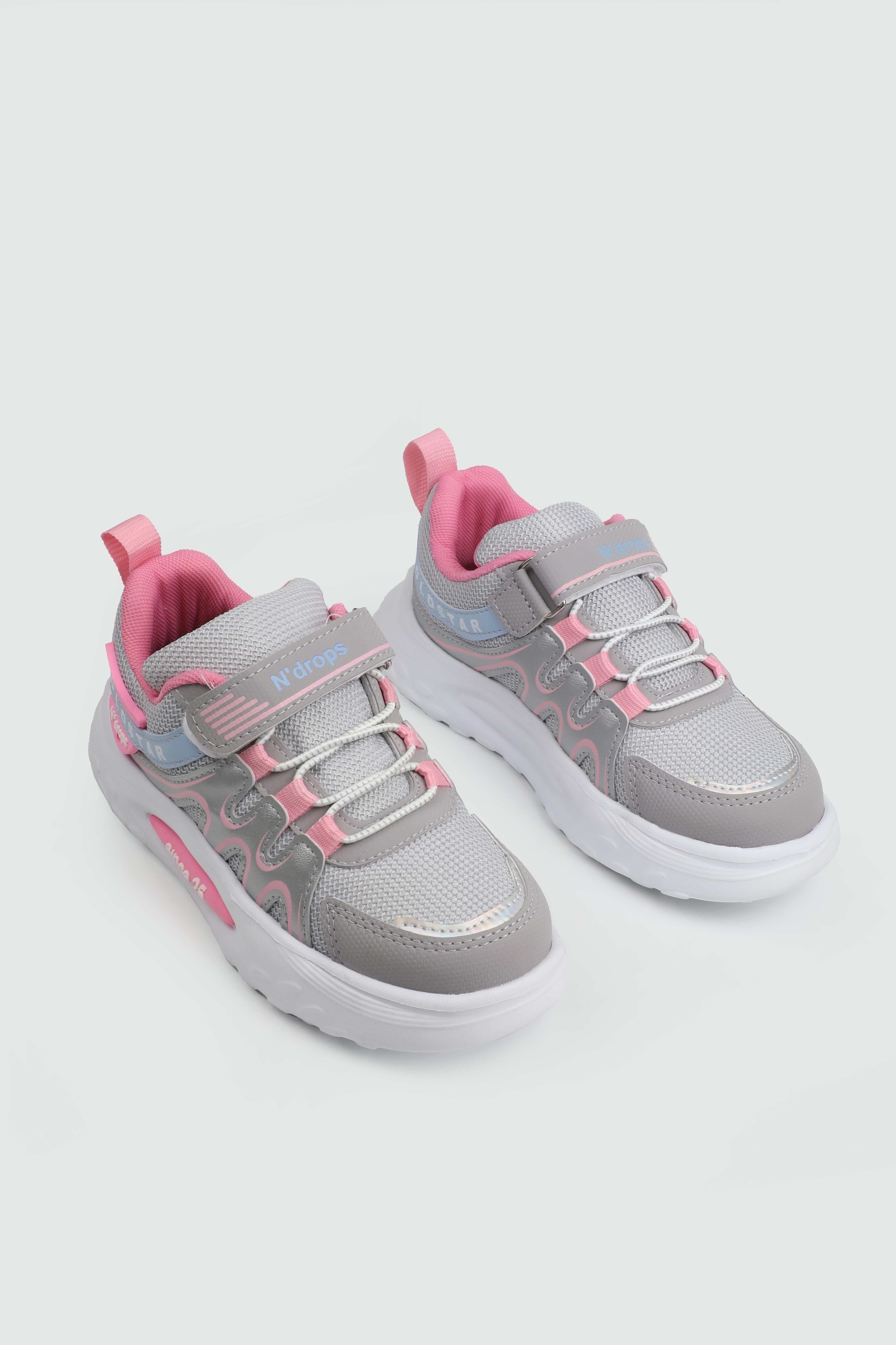 Günlük Rahat Kaymaz Taban Spor Buz Pembe Çocuk Spor Ayakkabı NDROPS 020 Çocuk Günlük Spor Ayakkabı NDROPS NDROPS 020 Anoraklı Filet 25Y