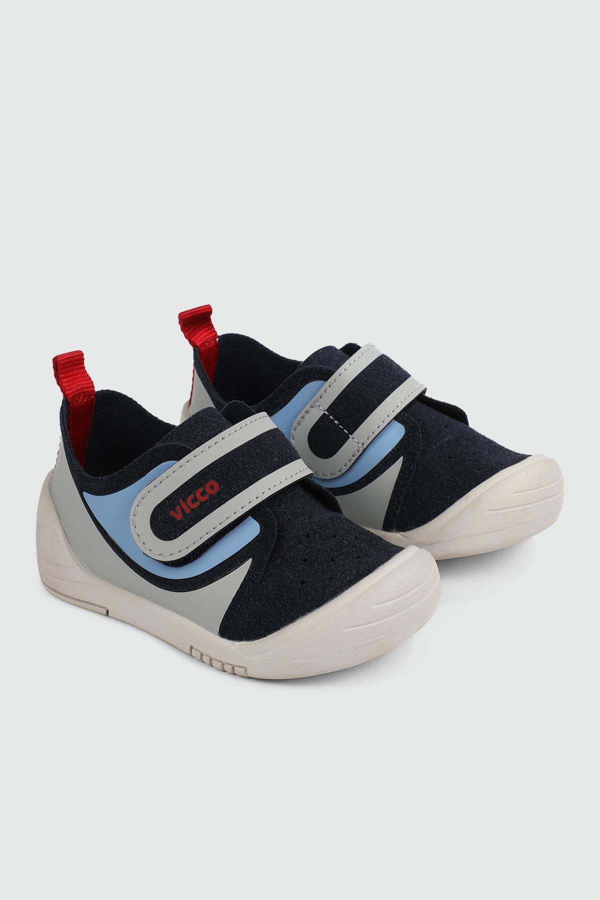 Günlük Rahat Lacivert Çocuk Ayakkabı VCC166 Çocuk Günlük Ayakkabı Vicco VİCCO 166 UKİ BEBE 24Y