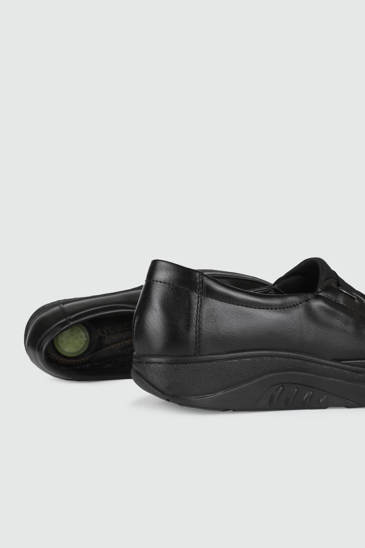 Günlük Rahat Siyah Kadın Ayakkabı 704 Kadın Günlük Ayakkabı Carla Bella Asubed 704 Kadın 24K