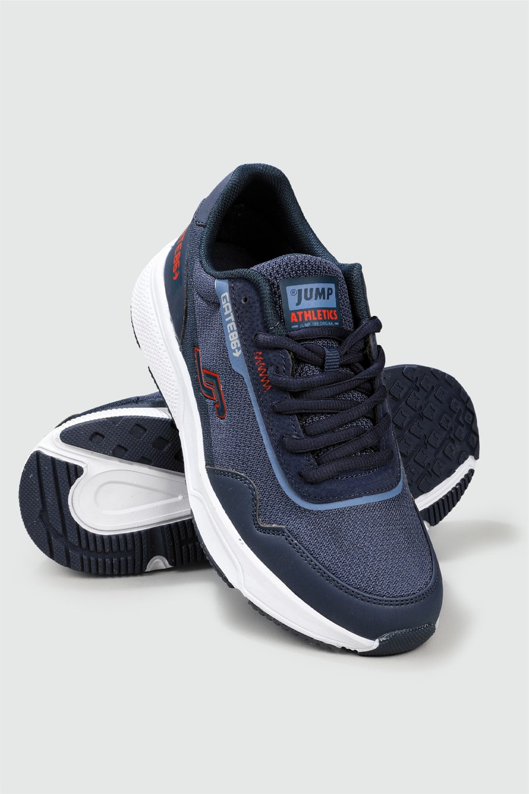 Günlük Rahat Sneaker Laci Beyaz Kırmızı Erkek Spor Ayakkabı 27686 Erkek Günlük Spor Ayakkabı Jump JUMP 27686 MER SPOR