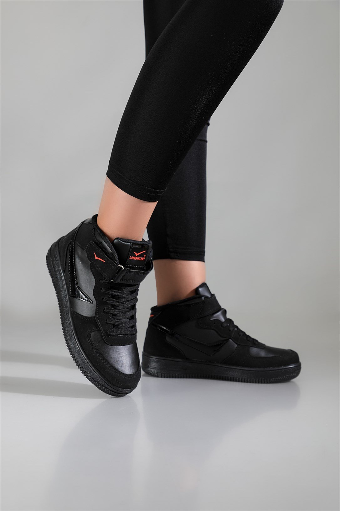 Günlük Siyah Unisex Spor Ayakkabı 2185 Unisex Basketbol Lambırlent LAMBIRLENT 2185 UNİSEX BASKET