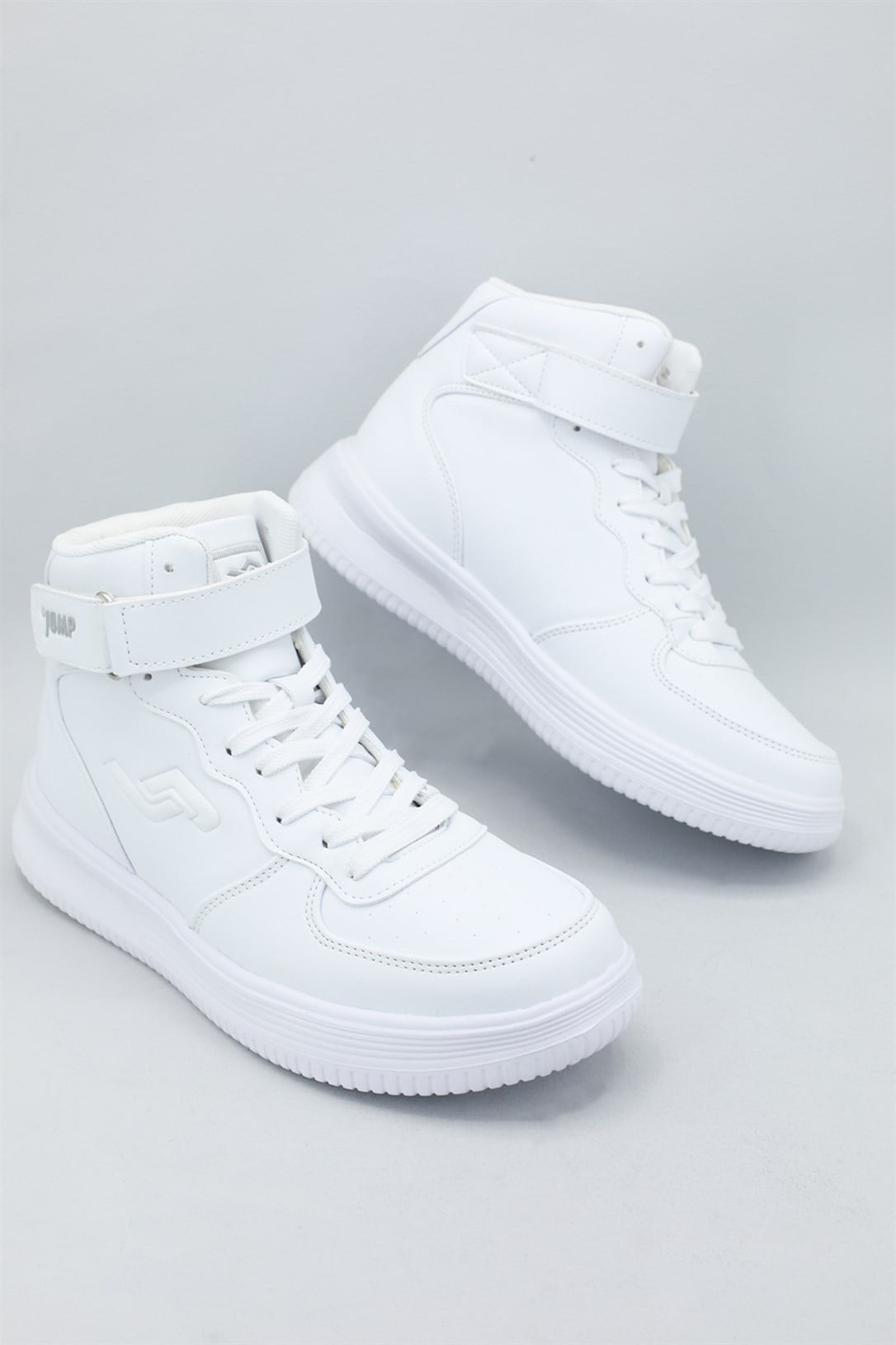 Günlük Spor Beyaz Unisex Spor Ayakkabı 16308 Unisex Basketbol Jump 