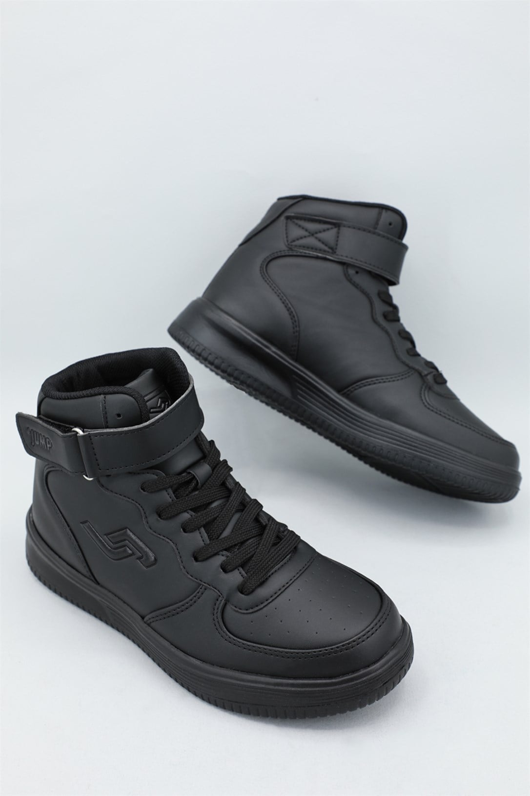 Günlük Spor Siyah Unisex Spor Ayakkabı 16308 Unisex Basketbol Jump 