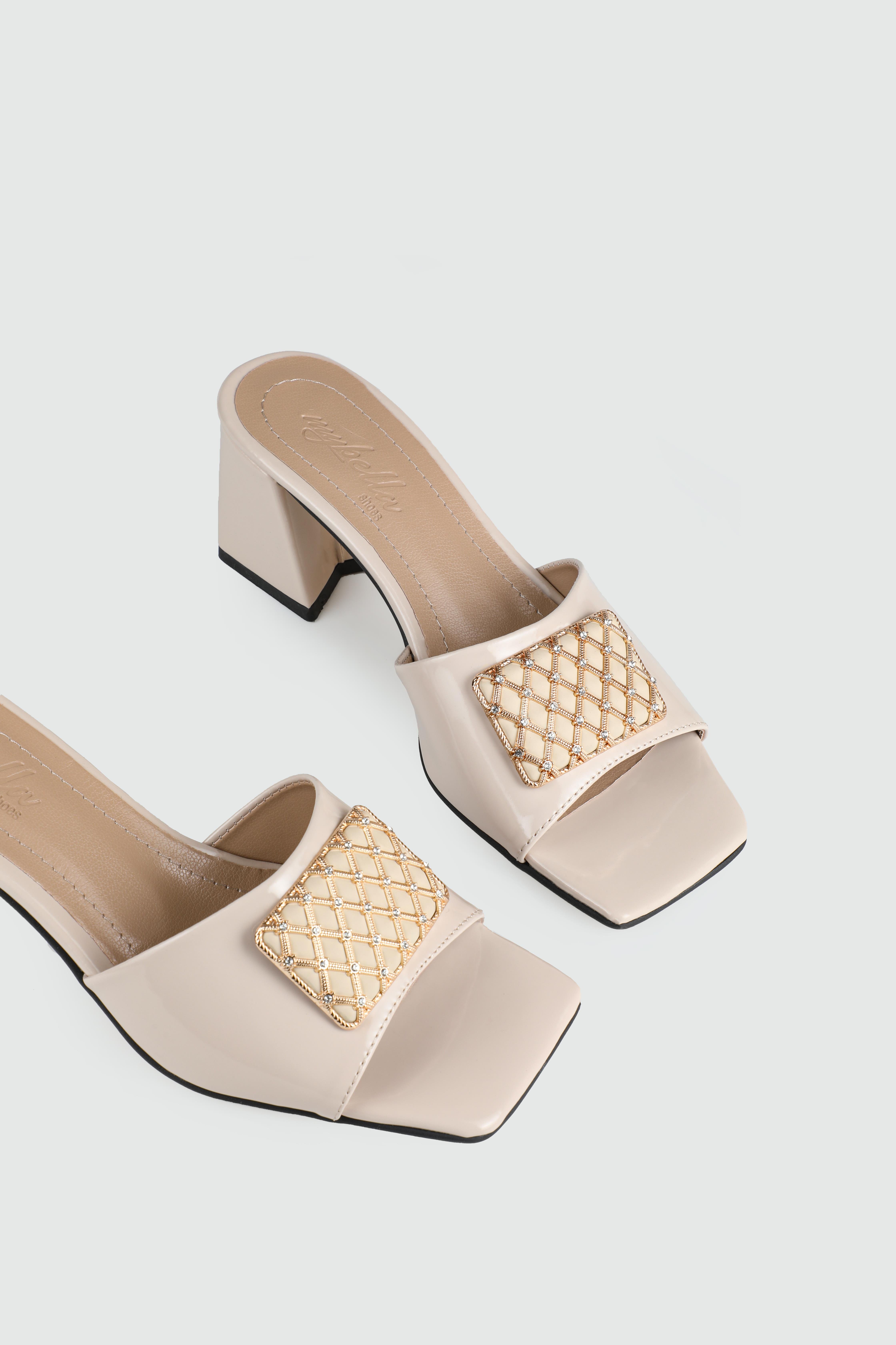 Günlük Topuklu Ten Rugan Kadın Terlik STY-04 Kadın Günlük Terlik STEYMİ My Bella STY-633 Kadın 25Y