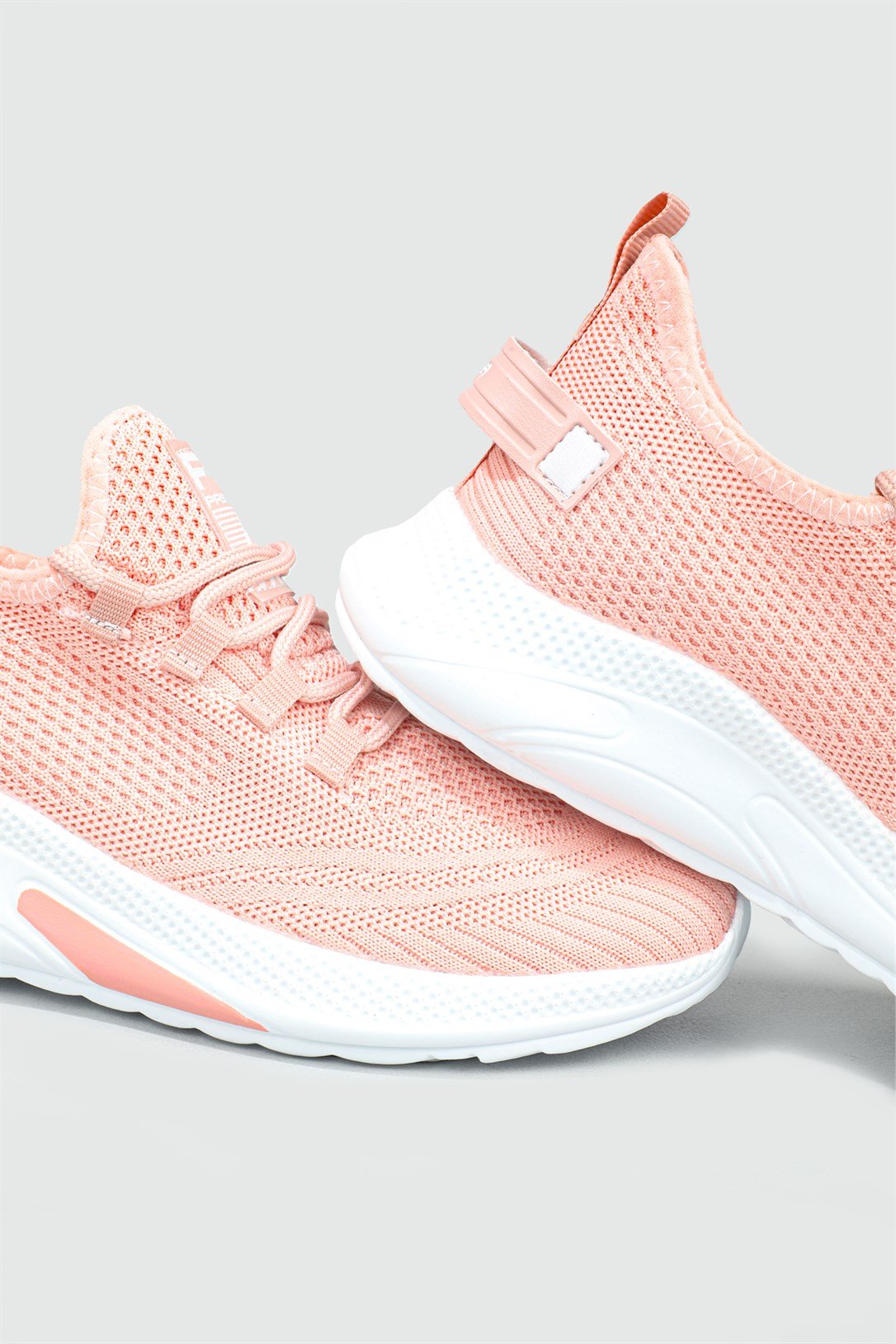 Günlük Triko Nefes Alır Pudra Kadın Spor Ayakkabı 062 Kadın Günlük Spor Ayakkabı PASOMIA PASOMİA 062 ZEN TRİKO SPOR