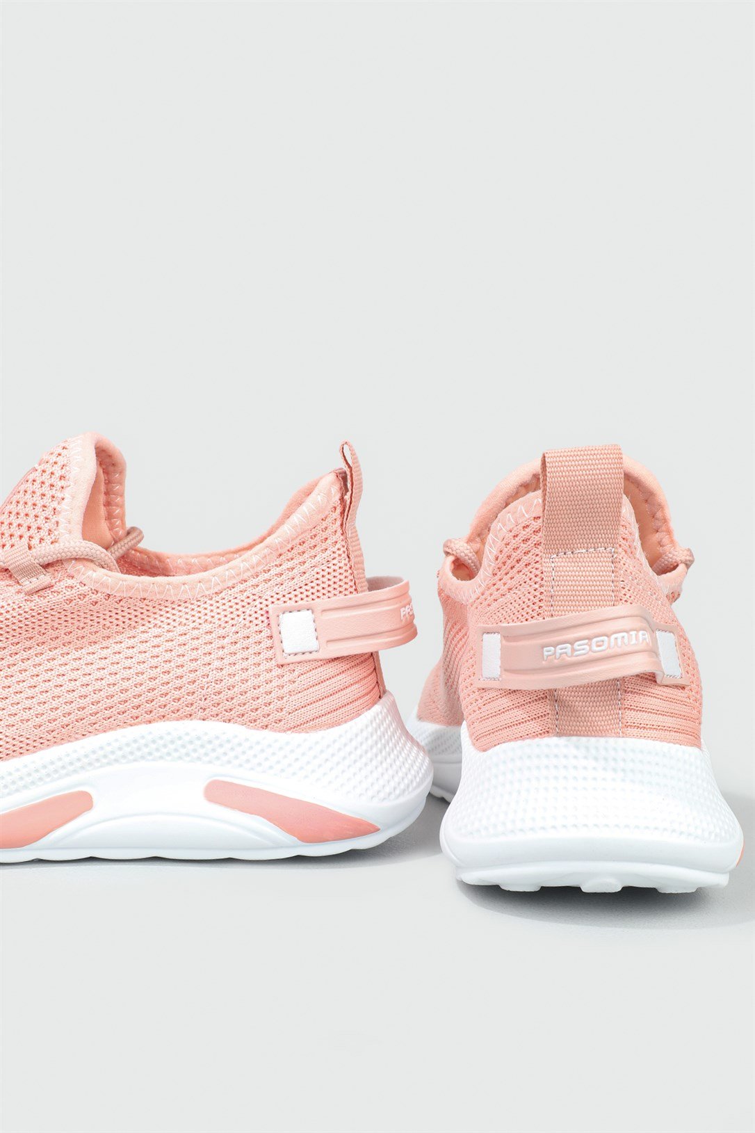 Günlük Triko Nefes Alır Pudra Kadın Spor Ayakkabı 062 Kadın Günlük Spor Ayakkabı PASOMIA PASOMİA 062 ZEN TRİKO SPOR