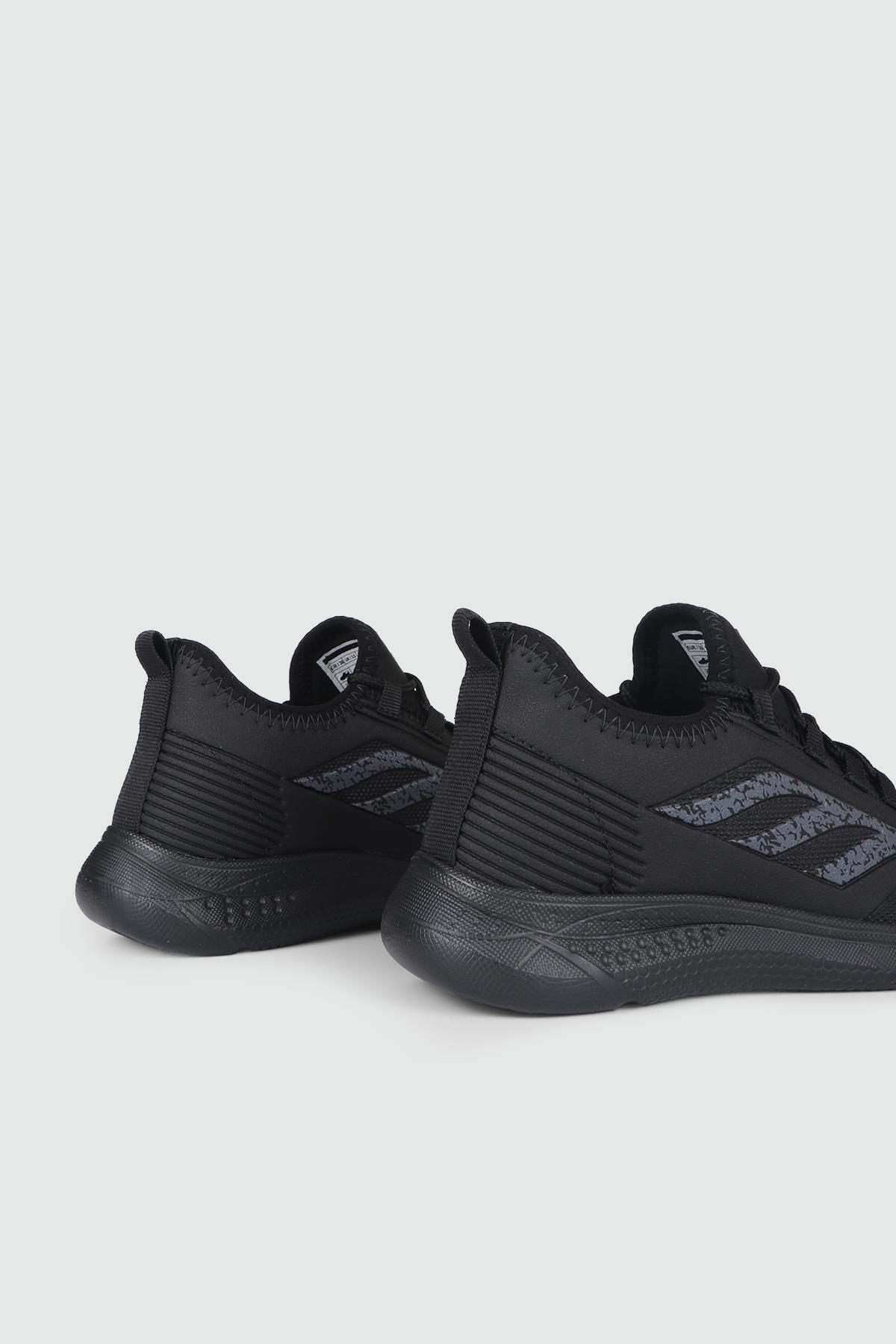 Günlük Triko Nefes Alır Siyah Siyah Unisex Spor Ayakkabı 022 Unisex Rahat / Confort Anatomik PASOMIA PASOMİA 022 gar CİLT SPOR