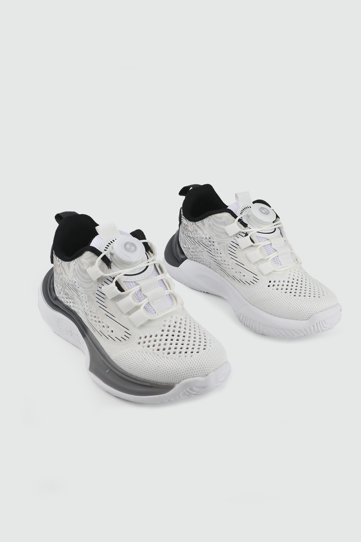 Hafi Rahat Taban Anoraklı Sneaker Beyaz Siyah Beyaz Siyah Çocuk Spor Ayakkabı ALESSİO T-811 Çocuk Günlük Spor Ayakkabı Alessio ALESSİO T-811 Filet 26Y