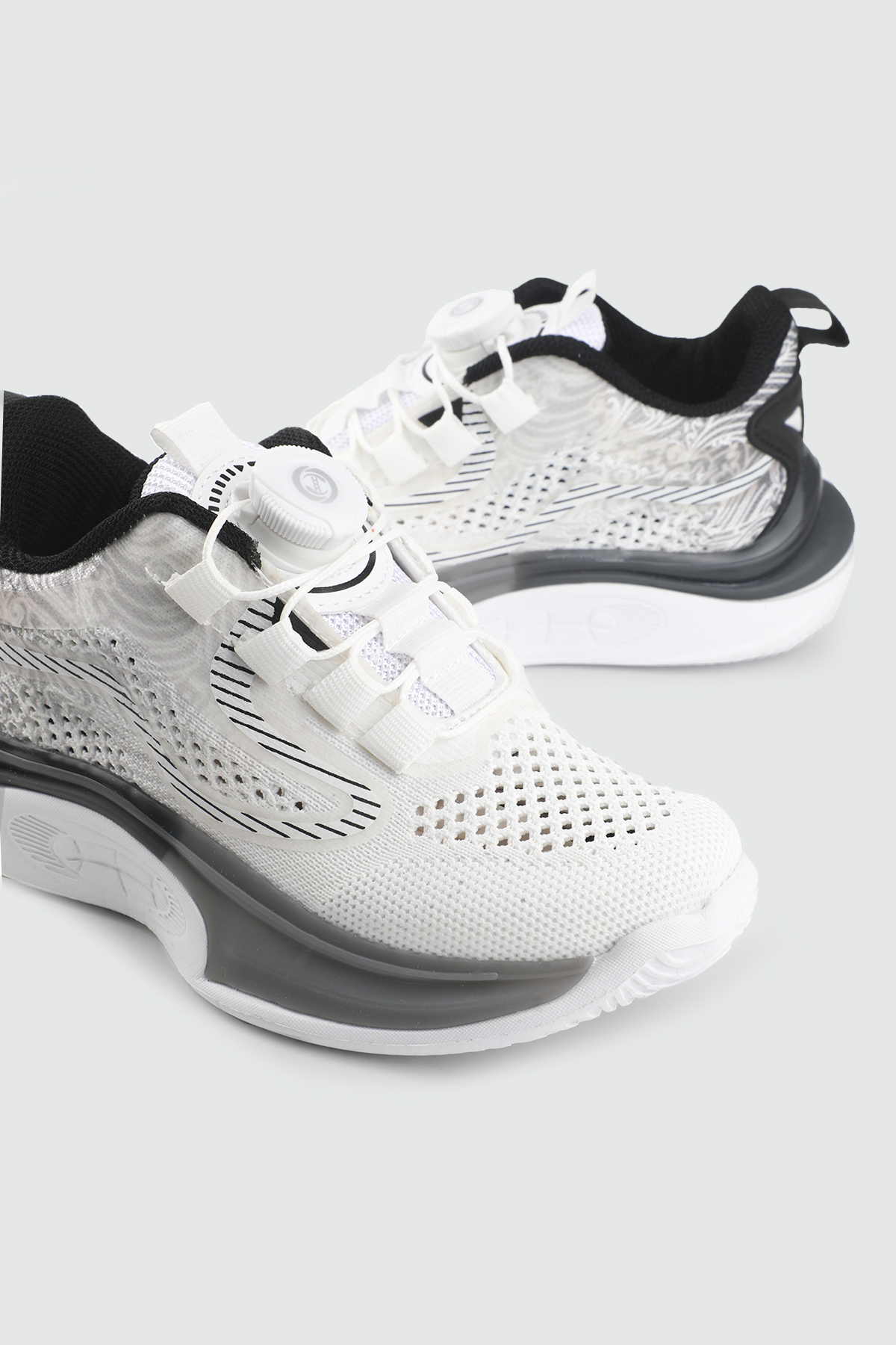 Hafi Rahat Taban Anoraklı Sneaker Beyaz Siyah Beyaz Siyah Çocuk Spor Ayakkabı ALESSİO T-811 Çocuk Günlük Spor Ayakkabı Alessio ALESSİO T-811 Filet 26Y