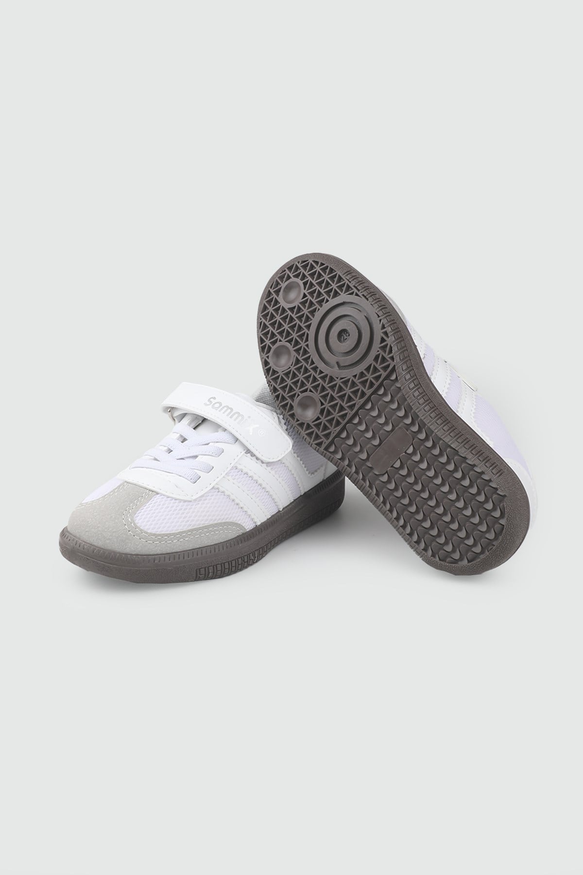 Hafi Rahat Taban Anoraklı Sneaker Beyaz Beyaz Çocuk Spor Ayakkabı 034 Çocuk Günlük Spor Ayakkabı Alessio SAMMİX 047 FİLET  26Y