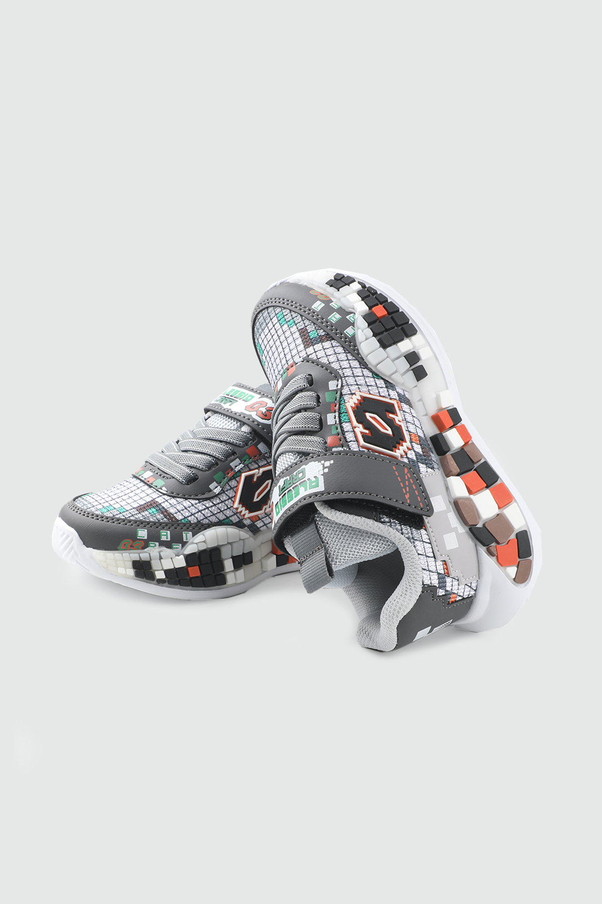 Hafi Rahat Taban Anoraklı Sneaker Füme Beyaz Çocuk Spor Ayakkabı ALESSİO 03 Patik 26Y Çocuk Günlük Spor Ayakkabı Alessio ALESSİO 03 Patik 26Y