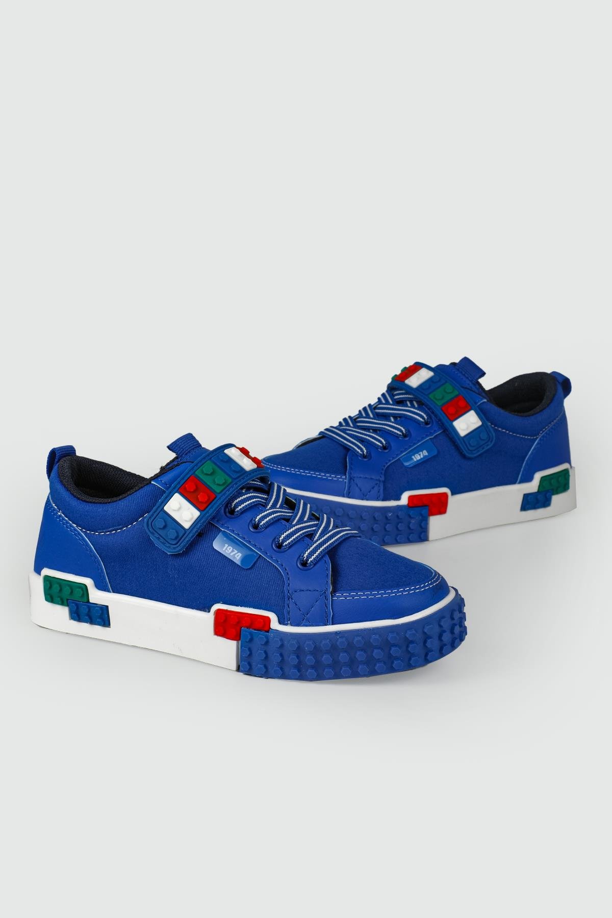 Hafi Rahat Taban Anoraklı Sneaker Saks Çocuk Spor Ayakkabı ALS1957 Çocuk Sneaker Alessio ALESSİO 1957 Çocuk 24Y