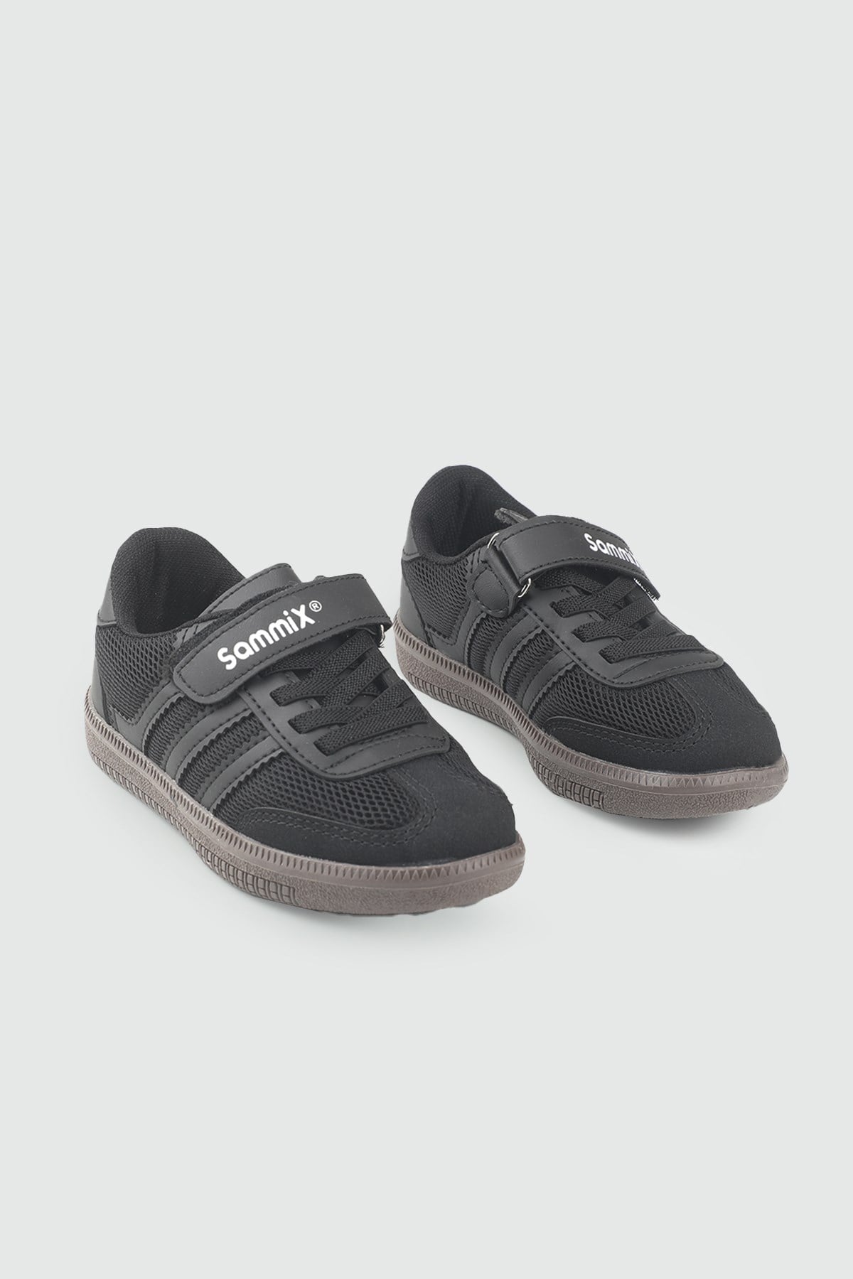 Hafi Rahat Taban Anoraklı Sneaker Siyah Siyah Çocuk Spor Ayakkabı 034 Çocuk Günlük Spor Ayakkabı Alessio SAMMİX 047 FİLET  26Y