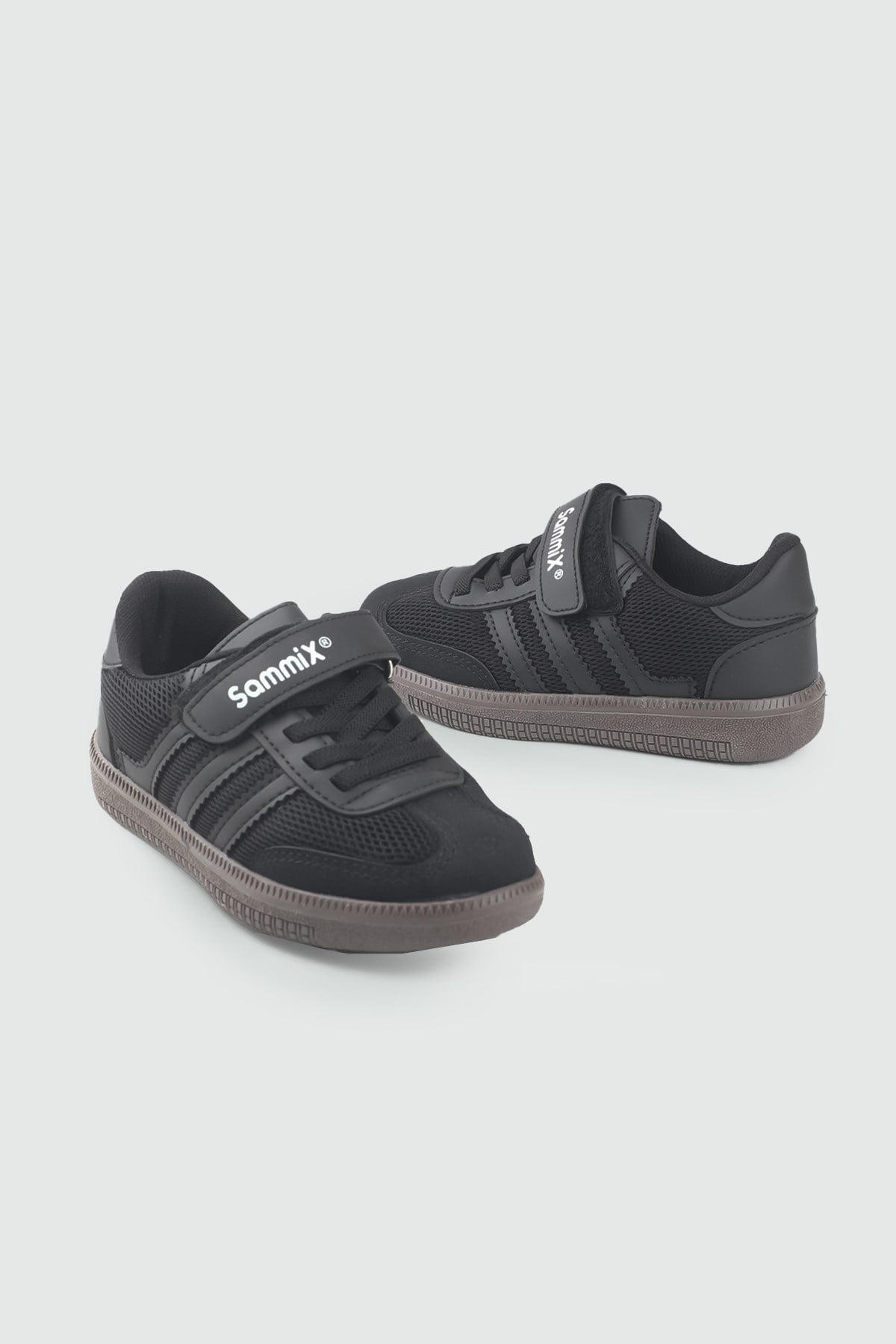 Hafi Rahat Taban Anoraklı Sneaker Siyah Siyah Çocuk Spor Ayakkabı 034 Çocuk Günlük Spor Ayakkabı Alessio SAMMİX 047 FİLET  26Y