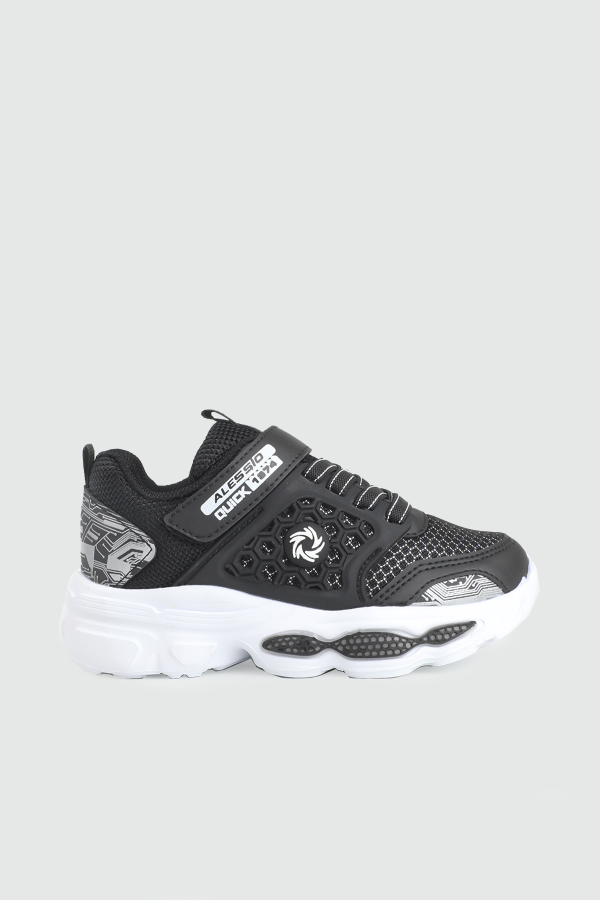Hafi Rahat Taban Anoraklı Sneaker Siyah Beyaz Beyaz Çocuk Spor Ayakkabı ALESSİO 019 Çocuk Günlük Spor Ayakkabı Alessio ALESSİO 019 Patik 26Y