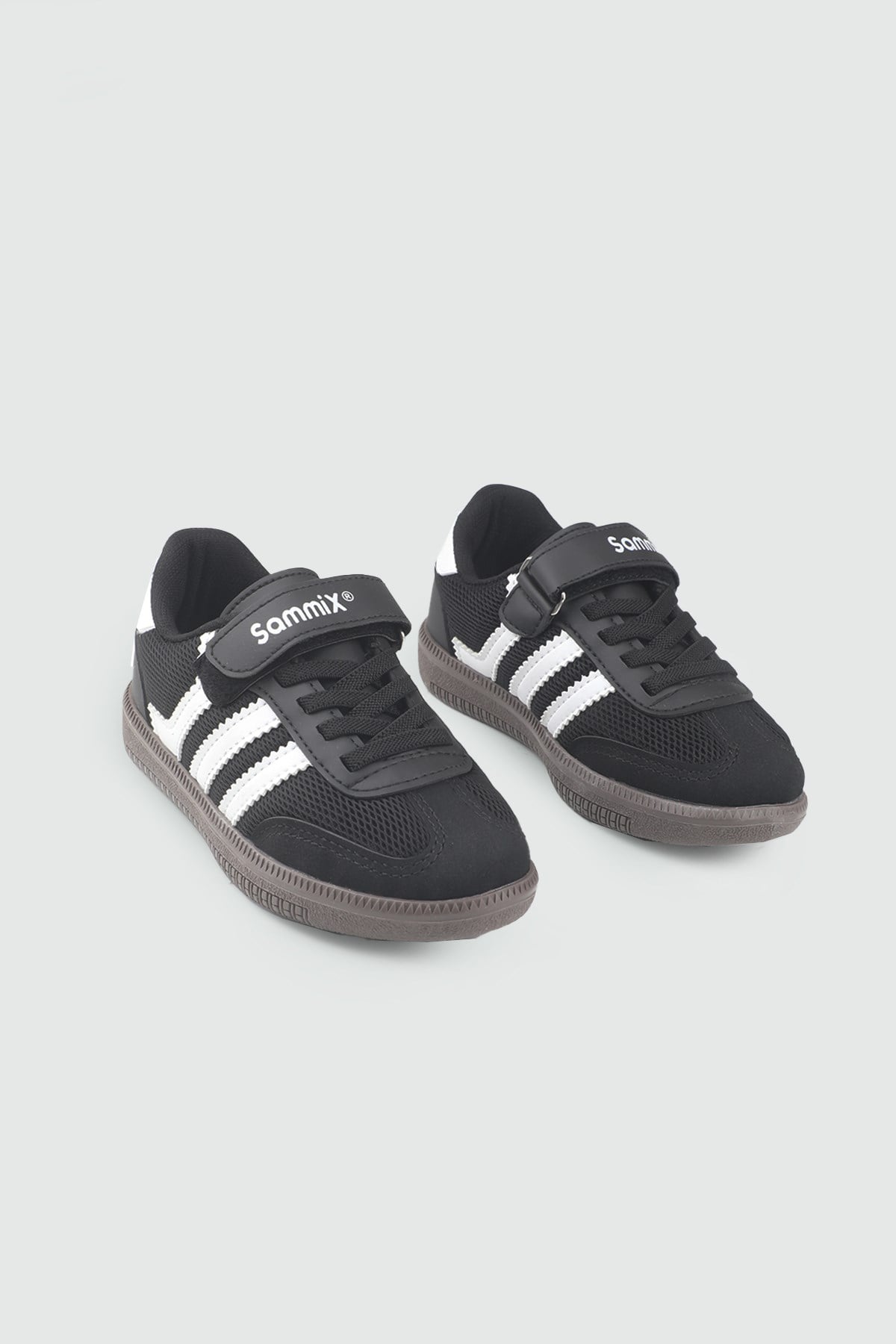 Hafi Rahat Taban Anoraklı Sneaker Siyah Beyaz Çocuk Spor Ayakkabı 034 Çocuk Günlük Spor Ayakkabı Alessio SAMMİX 047 FİLET  26Y
