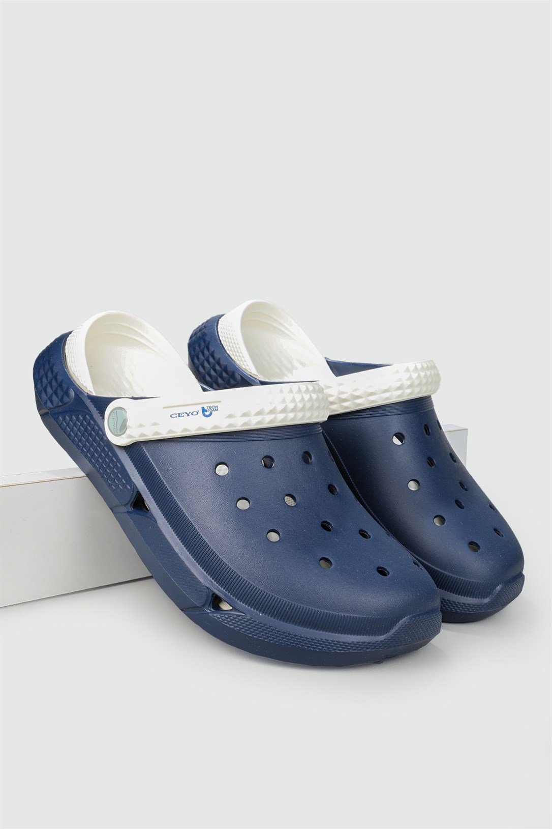 Hafif Eva Doktor Hemşire Lacivert Erkek Terlik TROYA Kadın Doktor Hemşire Ceyo CEYO TROYA MER TERLİK