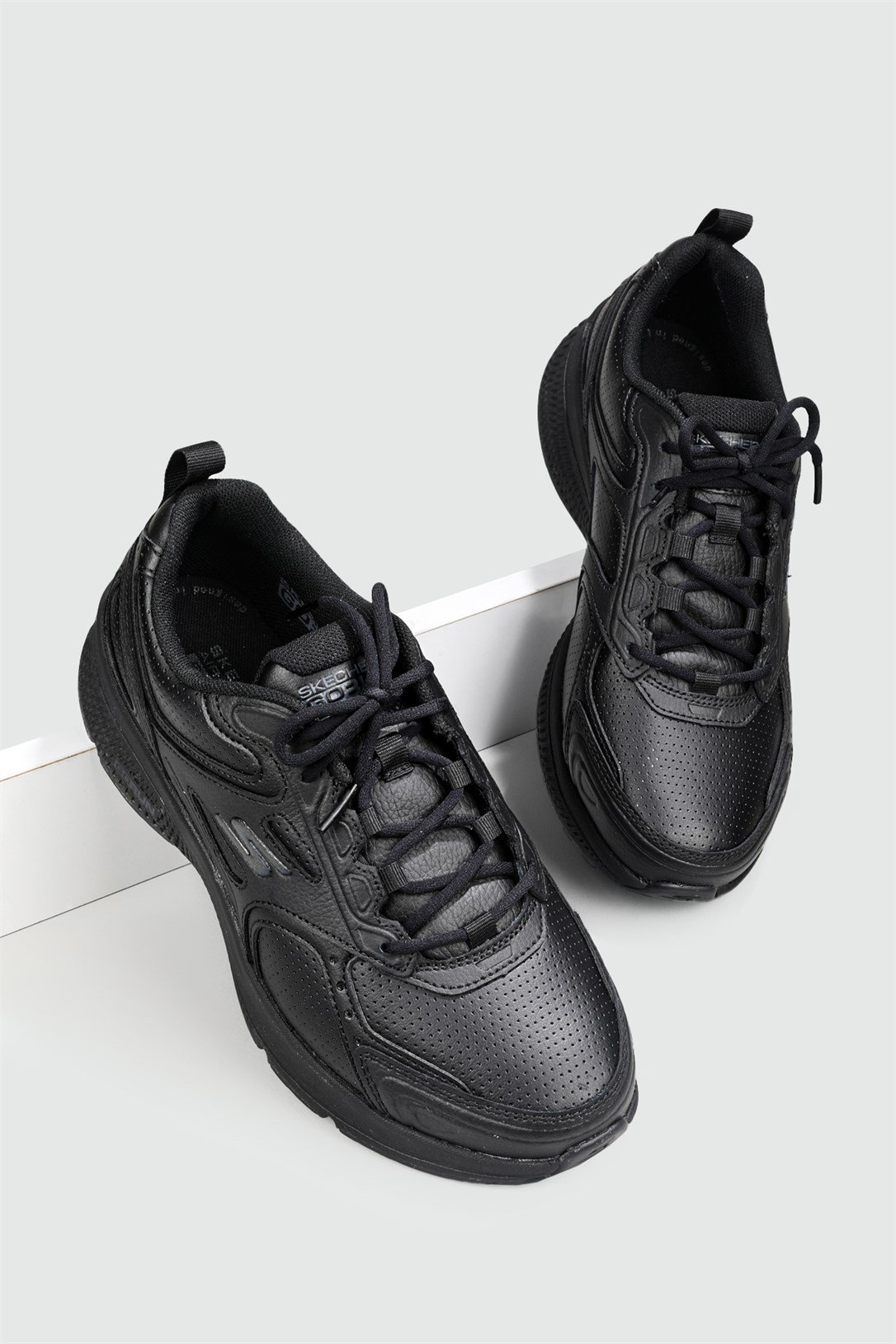 Hafıza Taban Rahat Bağcıklı Sıyah Erkek Spor Ayakkabı GO RUN CONSİSTENT Erkek Günlük Spor Ayakkabı Skechers SKECHERS GO RUN 220085