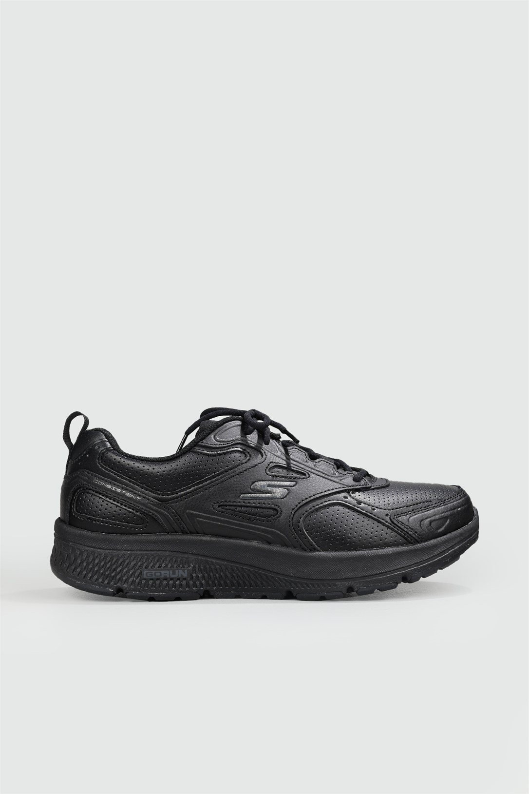 Hafıza Taban Rahat Bağcıklı Sıyah Erkek Spor Ayakkabı GO RUN CONSİSTENT Erkek Günlük Spor Ayakkabı Skechers SKECHERS GO RUN 220085